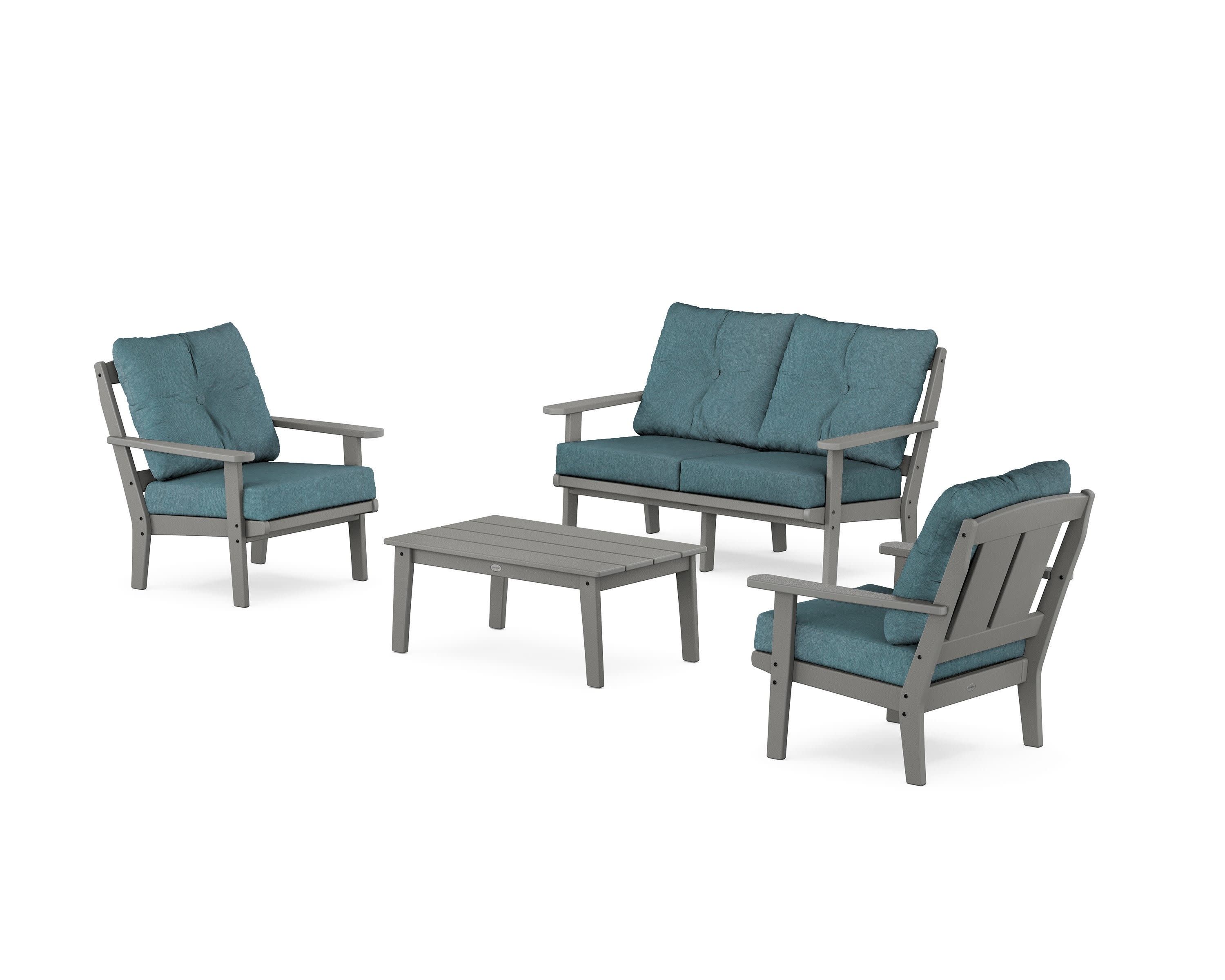 Mission 4-Piece Deep Seating Set with Loveseat - Image 125