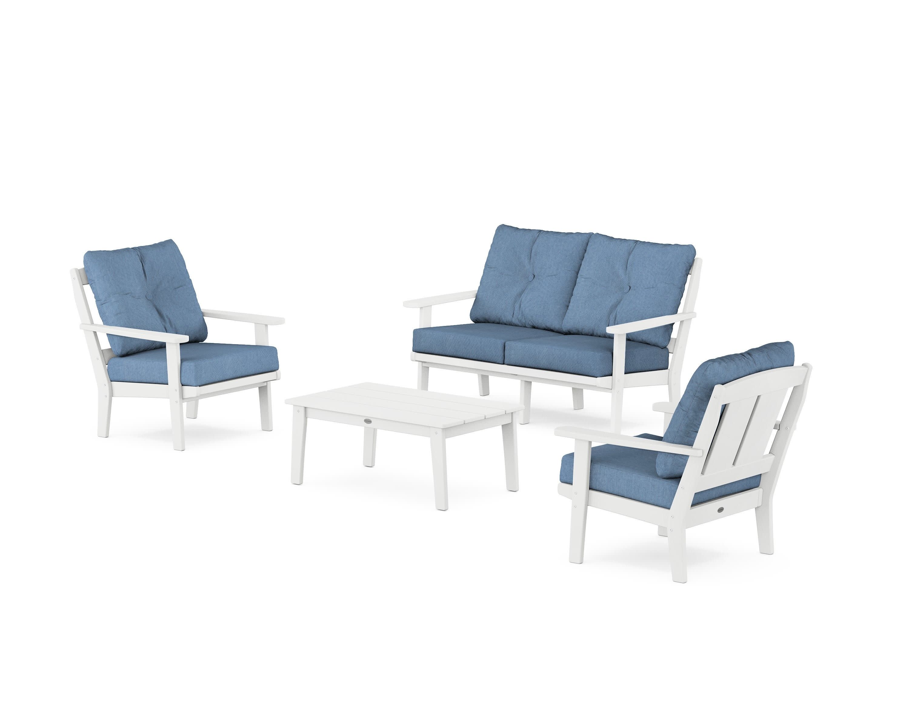 Mission 4-Piece Deep Seating Set with Loveseat - Image 126