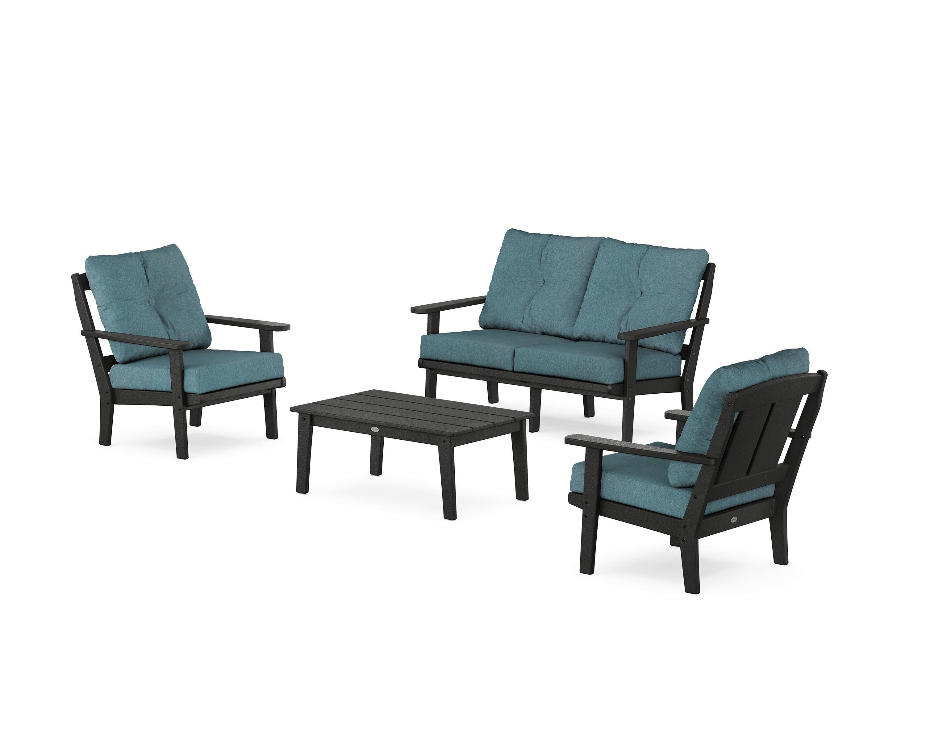 Mission 4-Piece Deep Seating Set with Loveseat - Image 147