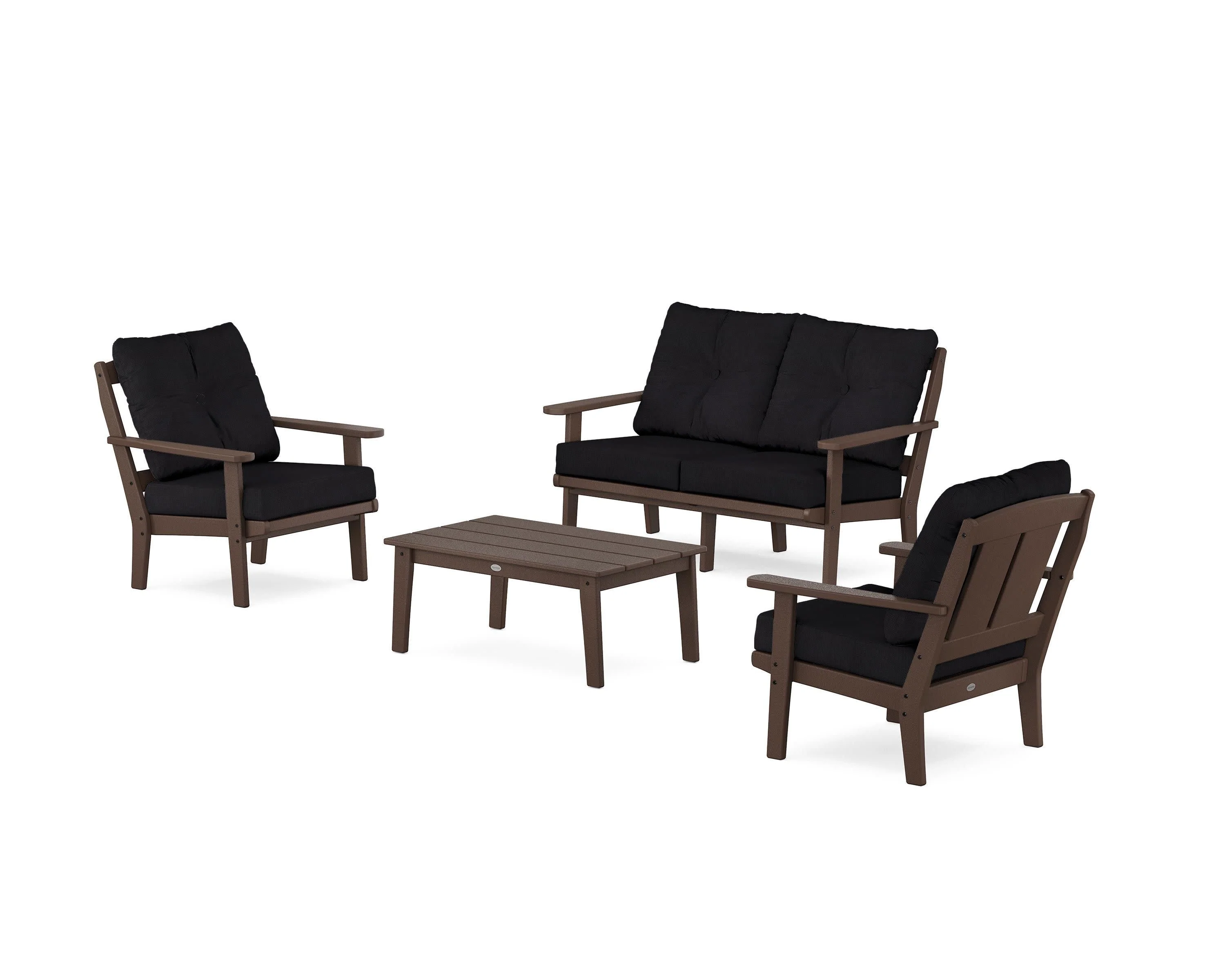 Mission 4-Piece Deep Seating Set with Loveseat - Image 159