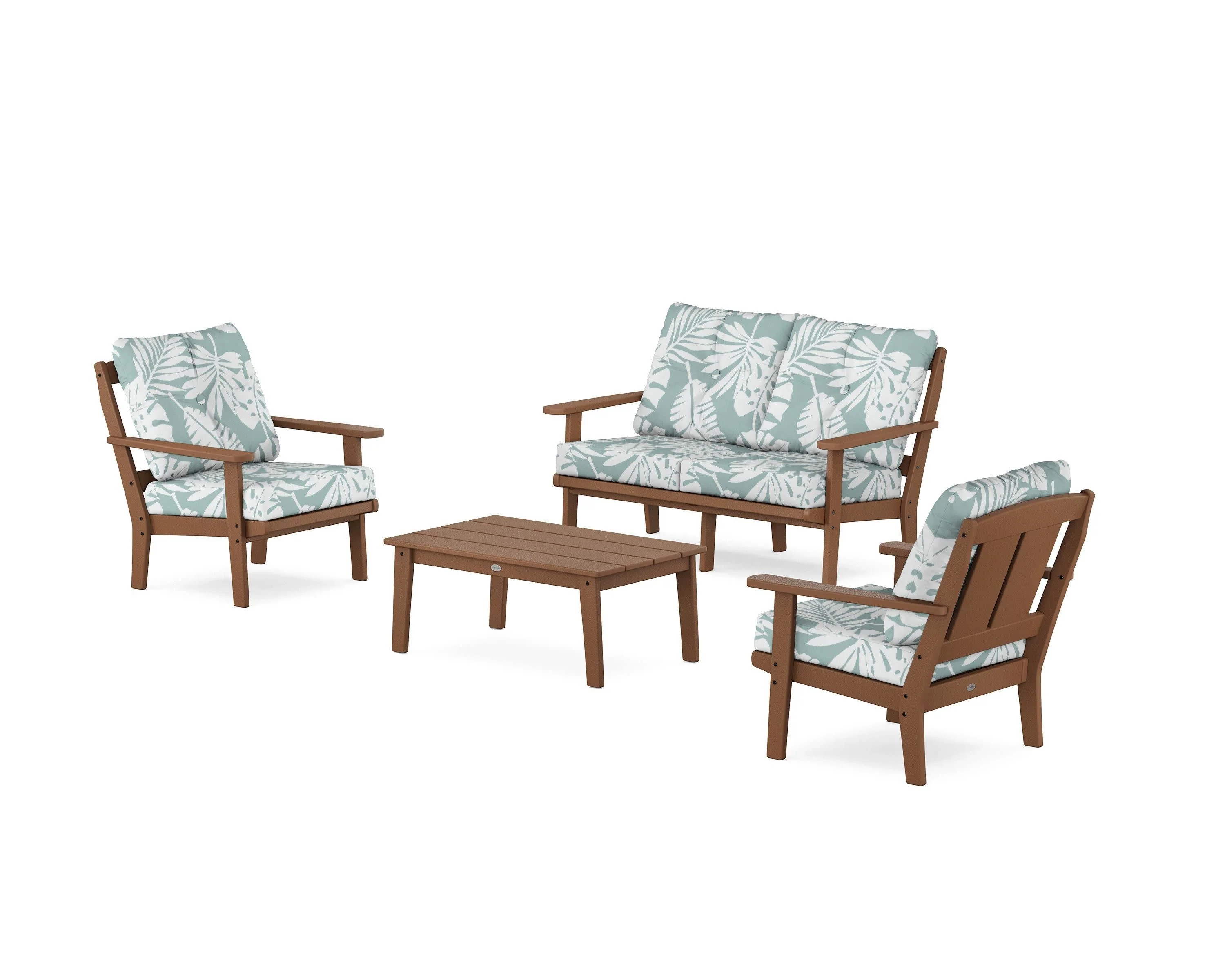 Mission 4-Piece Deep Seating Set with Loveseat - Image 160
