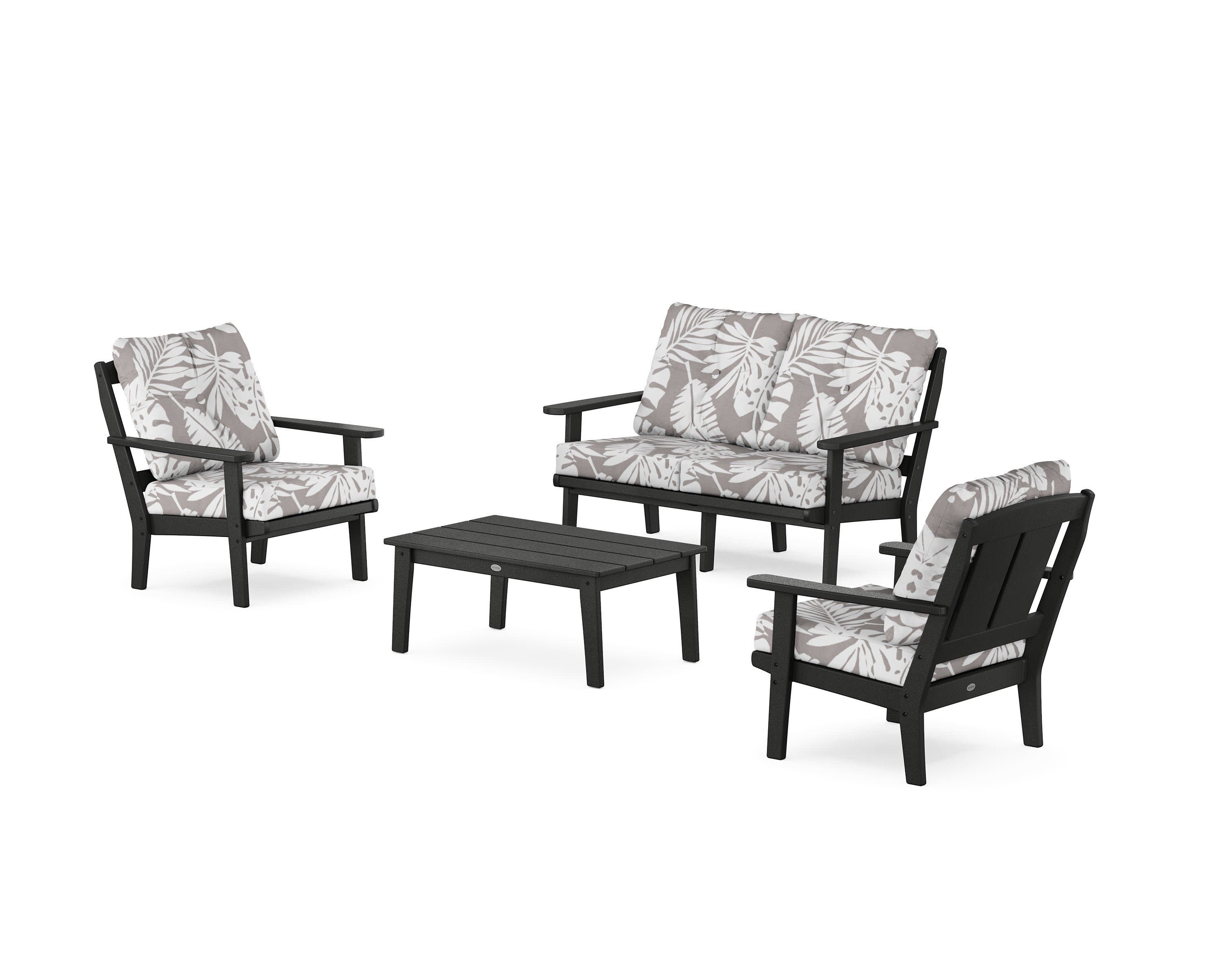 Mission 4-Piece Deep Seating Set with Loveseat - Image 166