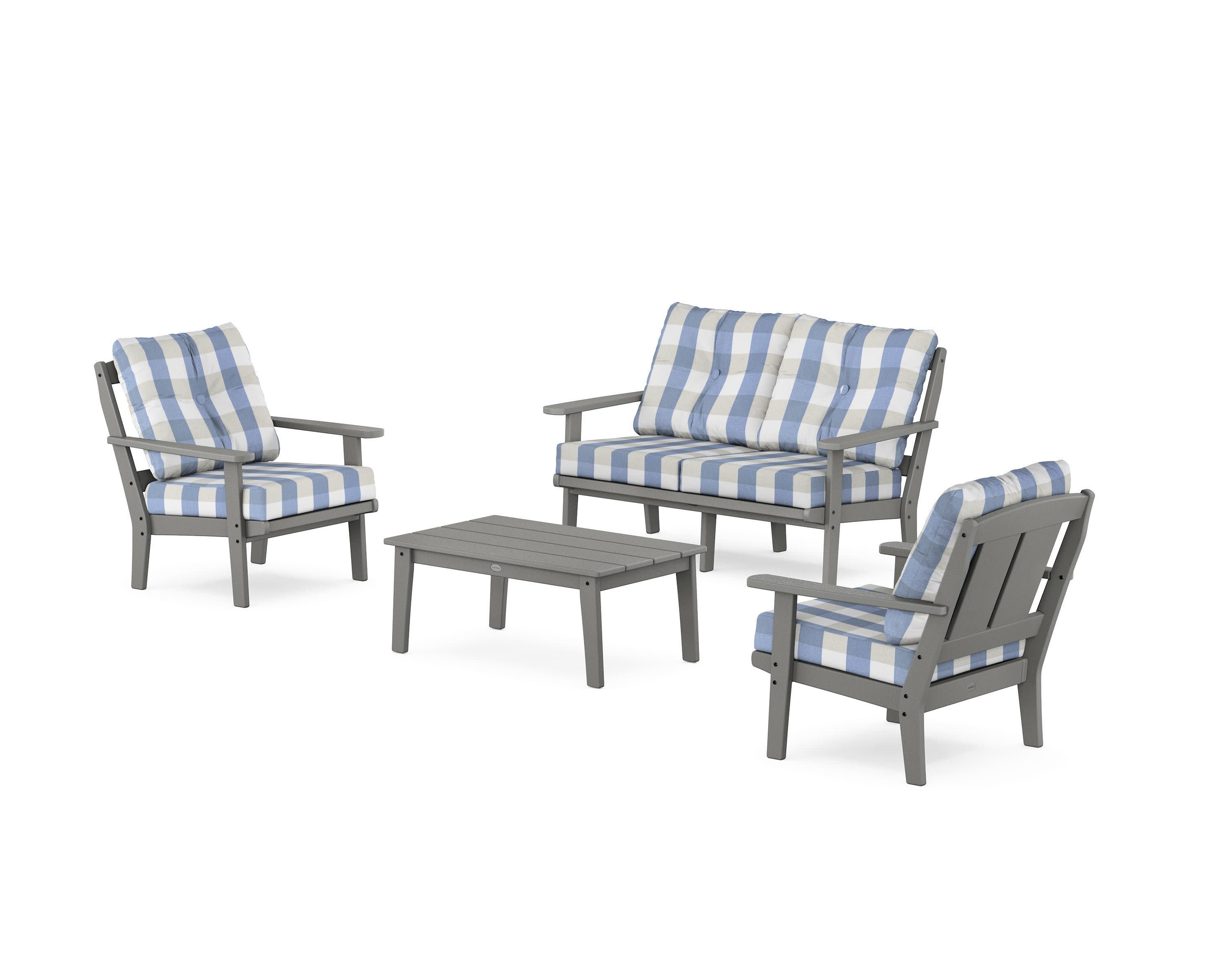 Mission 4-Piece Deep Seating Set with Loveseat - Image 188