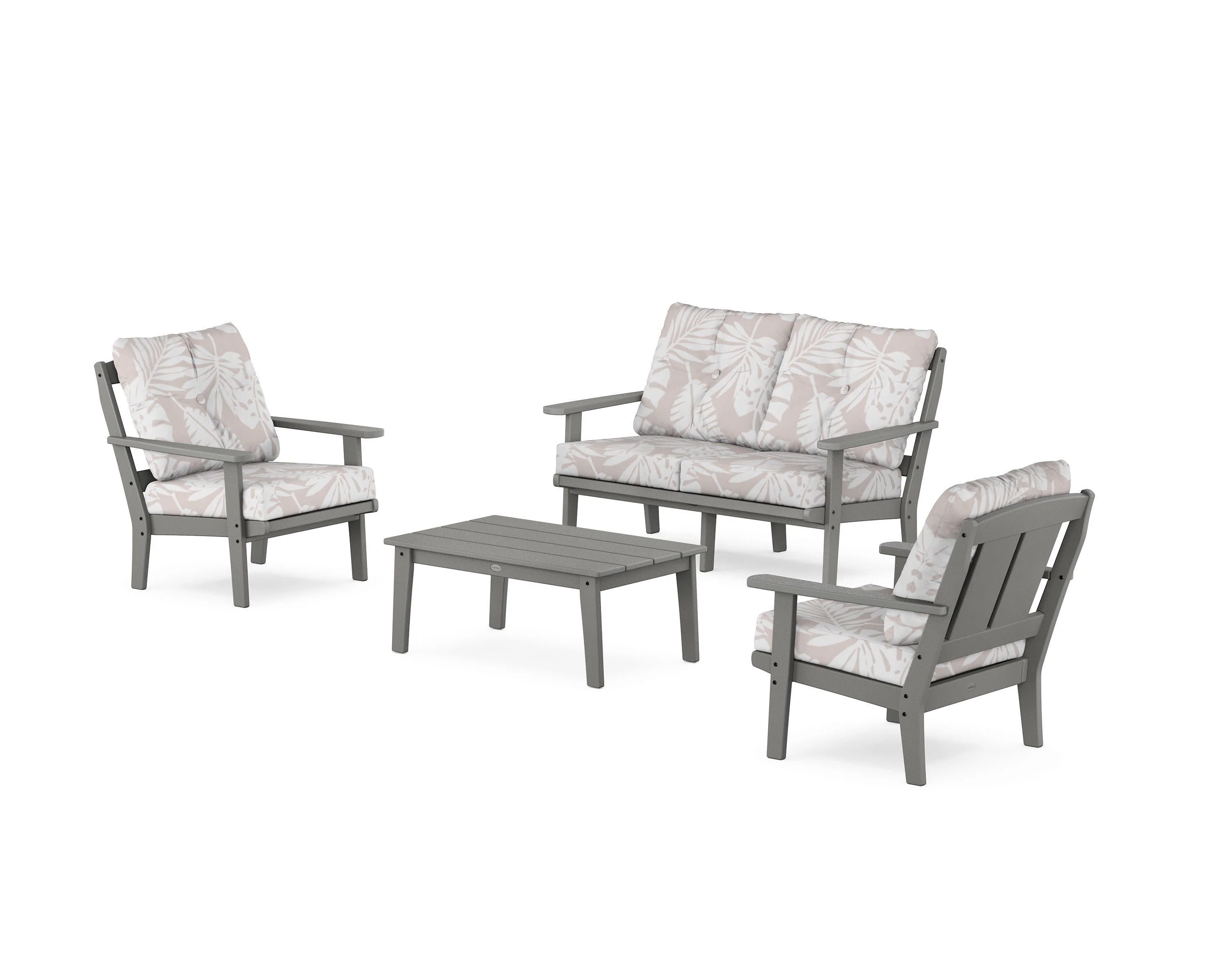 Mission 4-Piece Deep Seating Set with Loveseat - Image 71