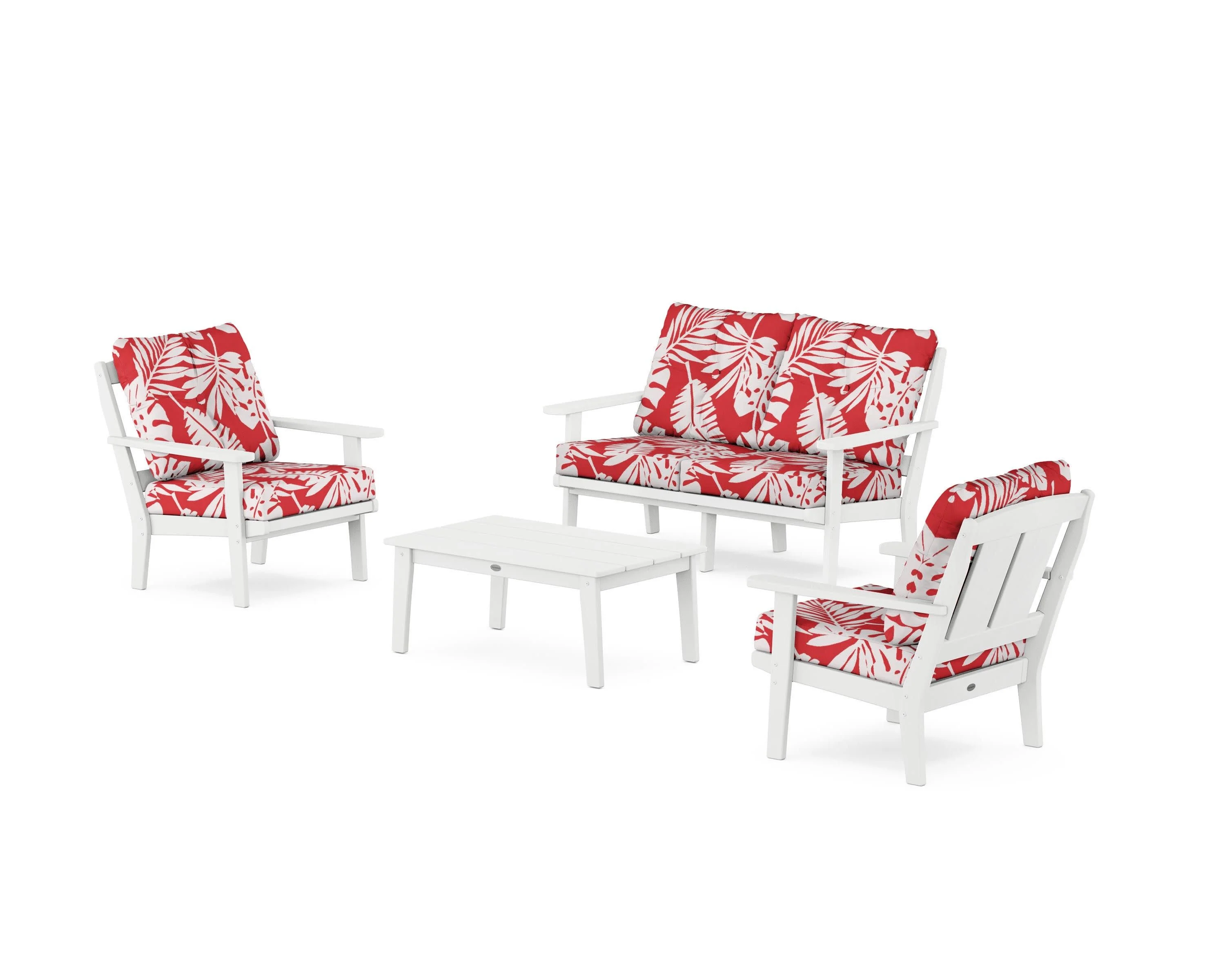 Mission 4-Piece Deep Seating Set with Loveseat - Image 72