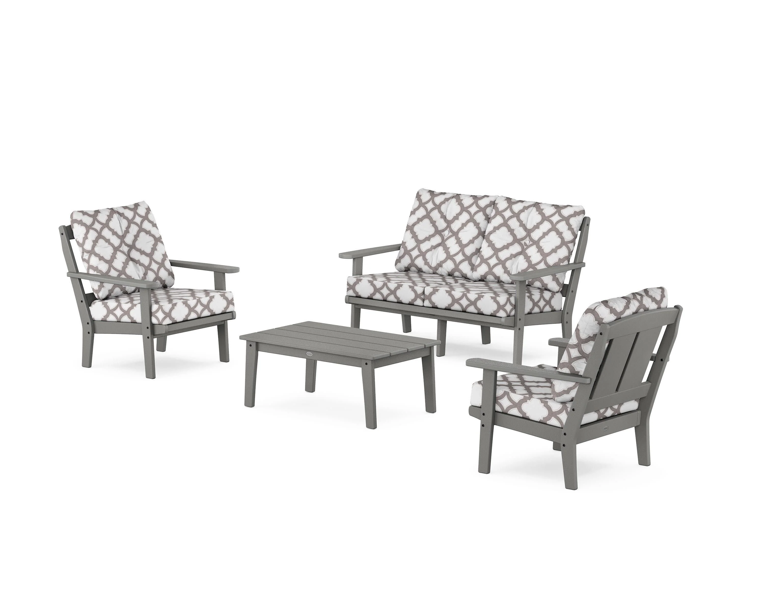 Mission 4-Piece Deep Seating Set with Loveseat - Image 88