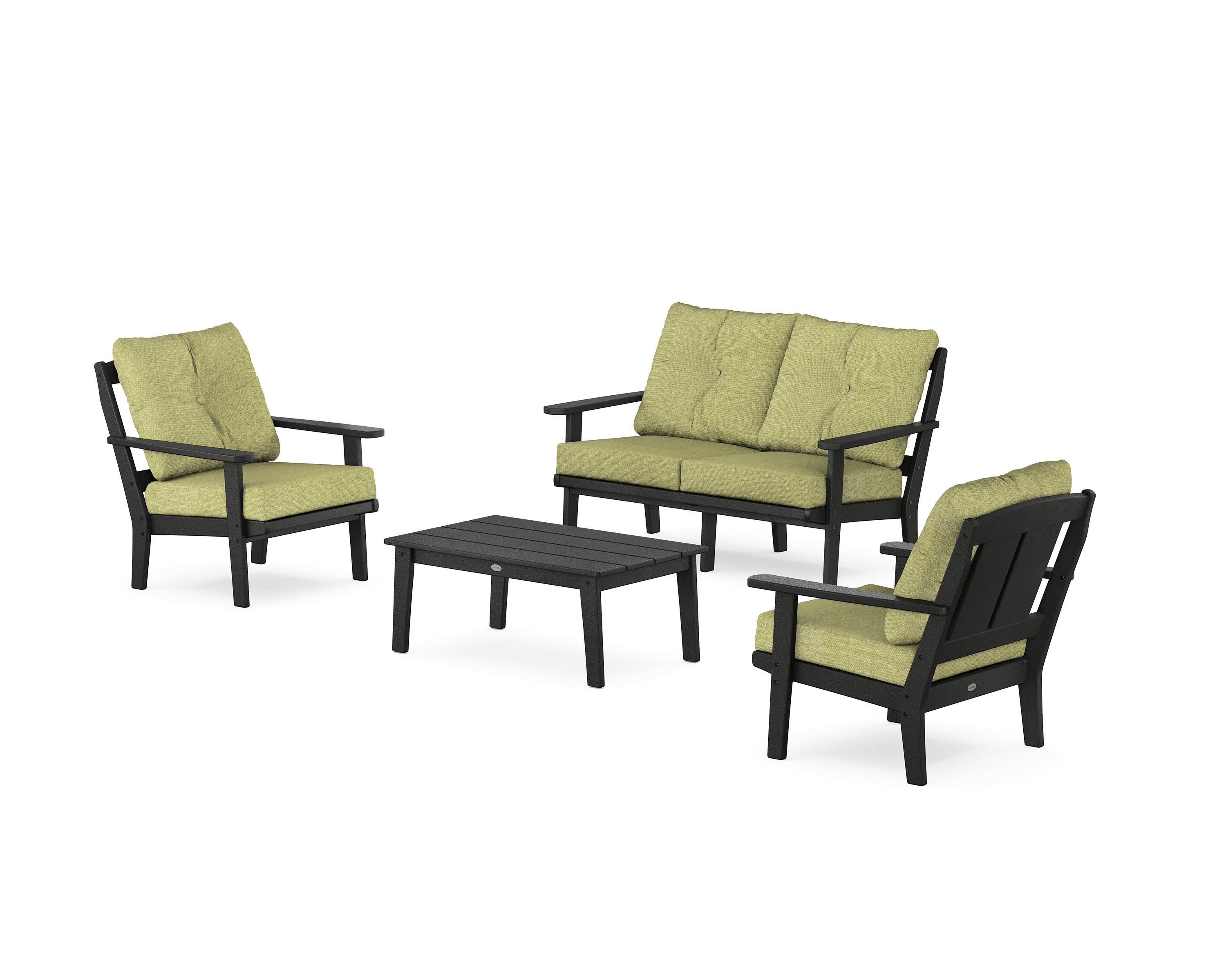 Mission 4-Piece Deep Seating Set with Loveseat - Image 96