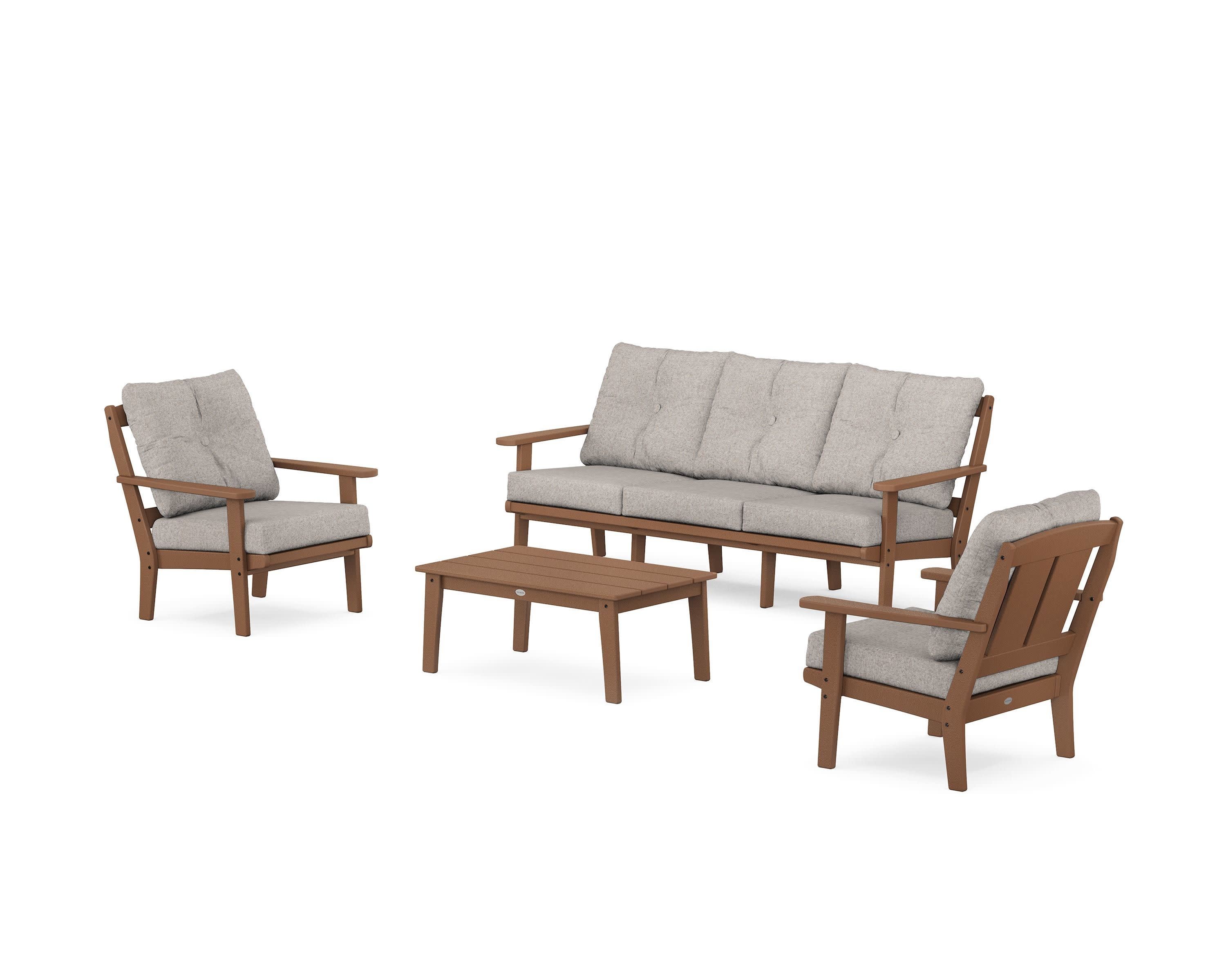 Mission 4-Piece Deep Seating Set with Sofa - Image 158