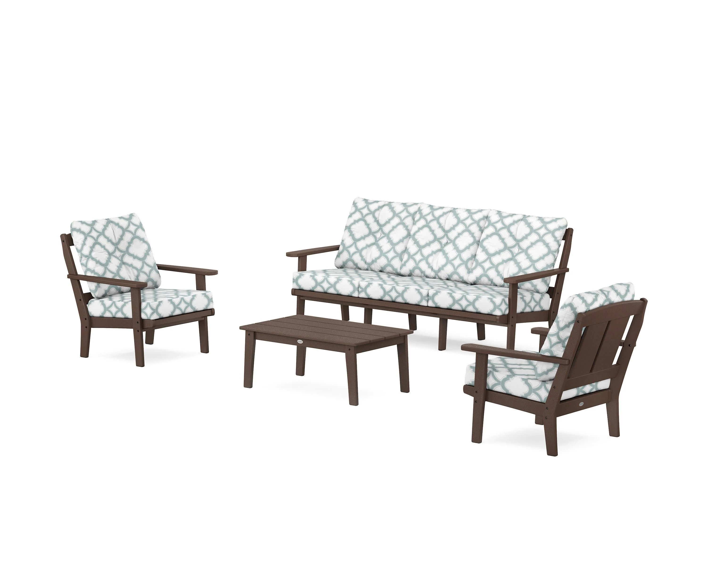 Mission 4-Piece Deep Seating Set with Sofa - Image 187