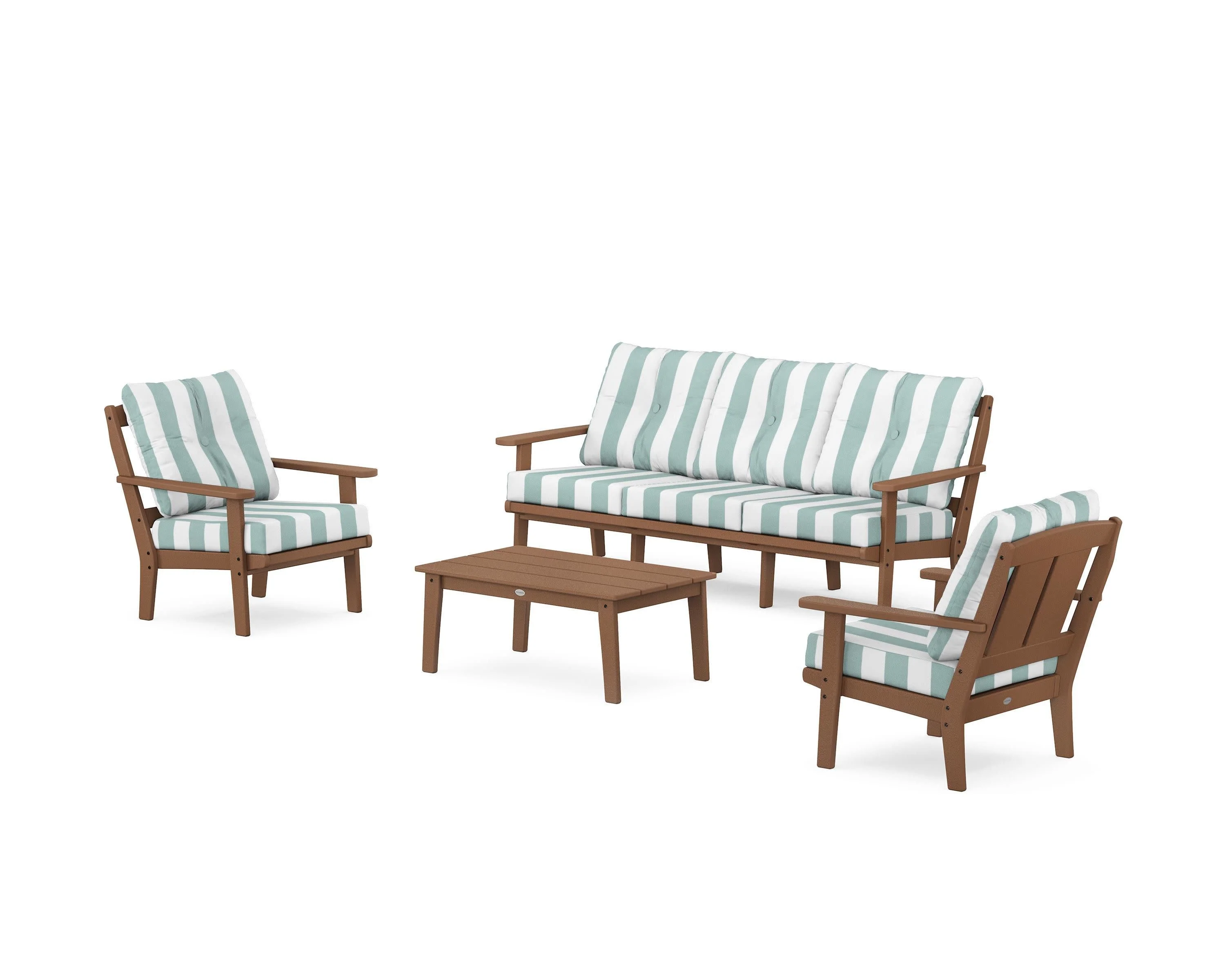Mission 4-Piece Deep Seating Set with Sofa - Image 193