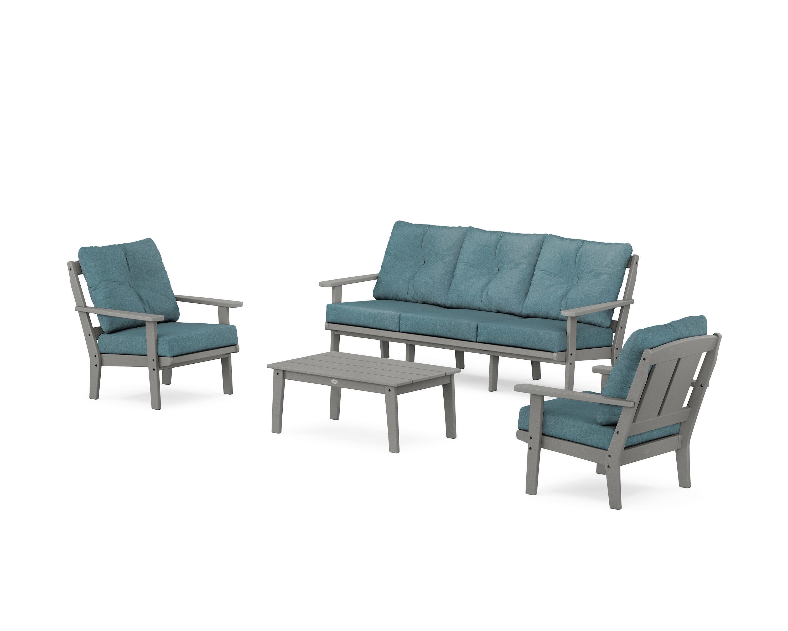 Mission 4-Piece Deep Seating Set with Sofa - Image 194