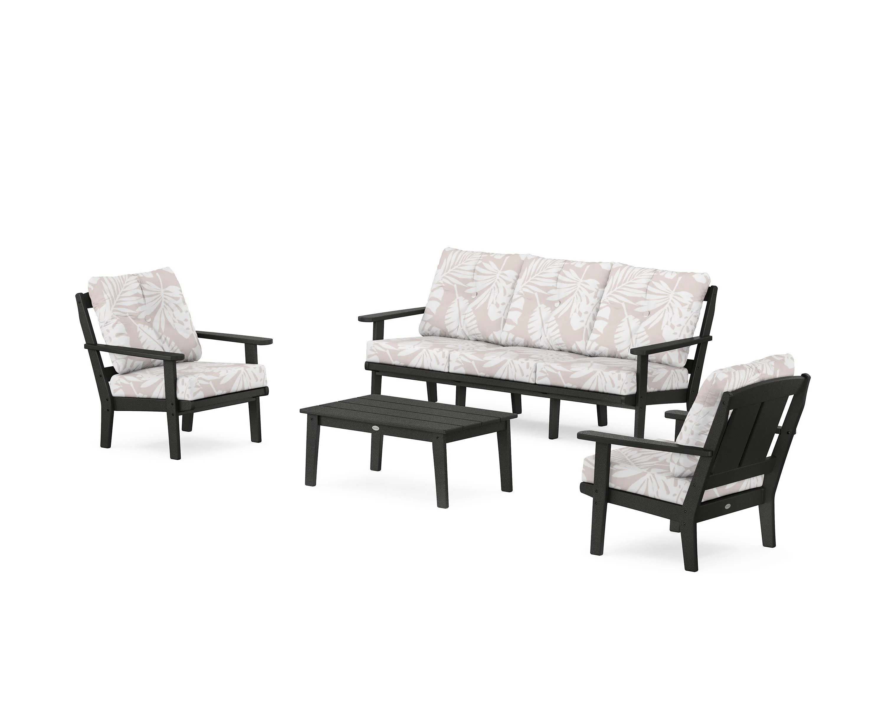 Mission 4-Piece Deep Seating Set with Sofa - Image 4