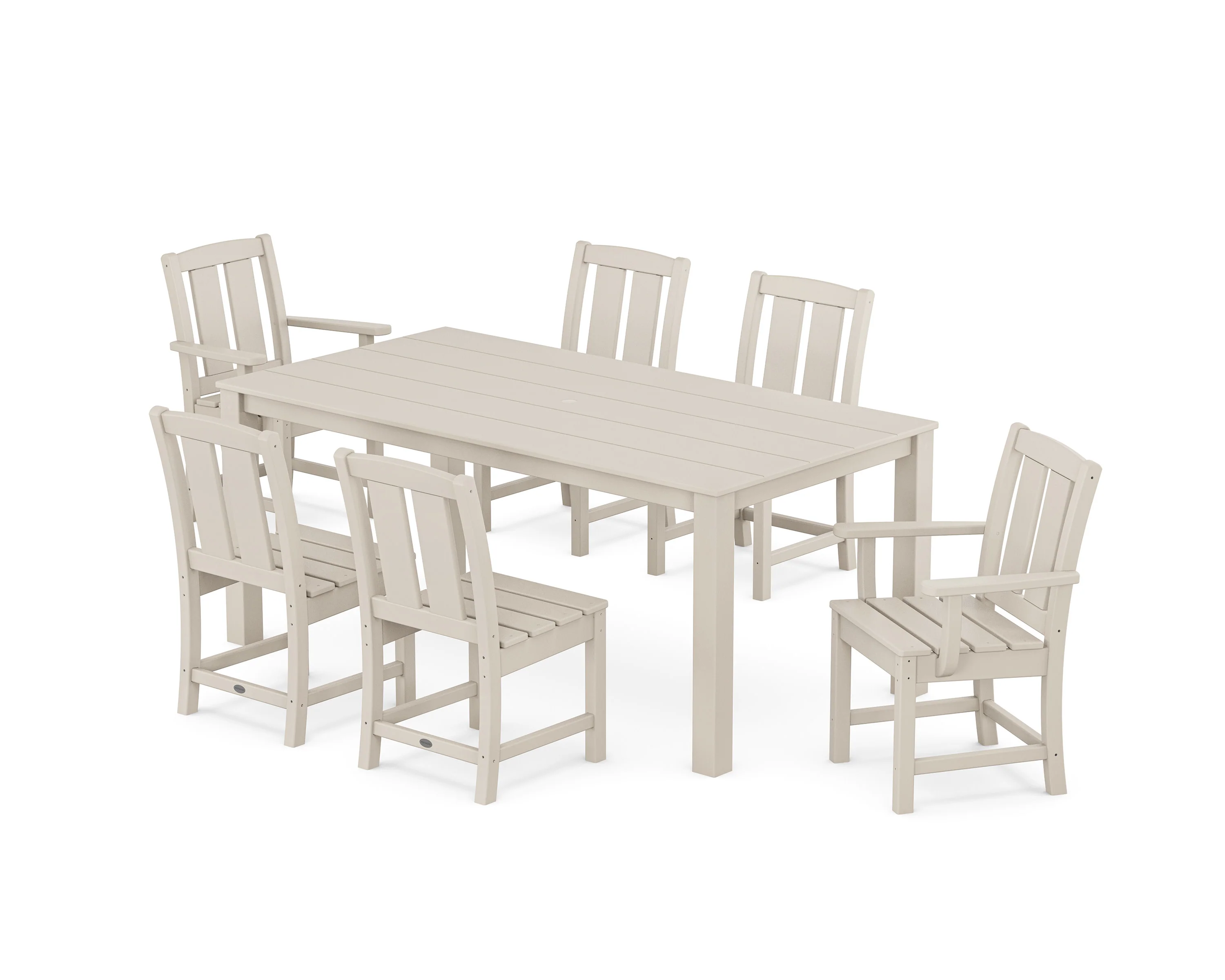 Mission 7-Piece Parsons Dining Set - Image 10