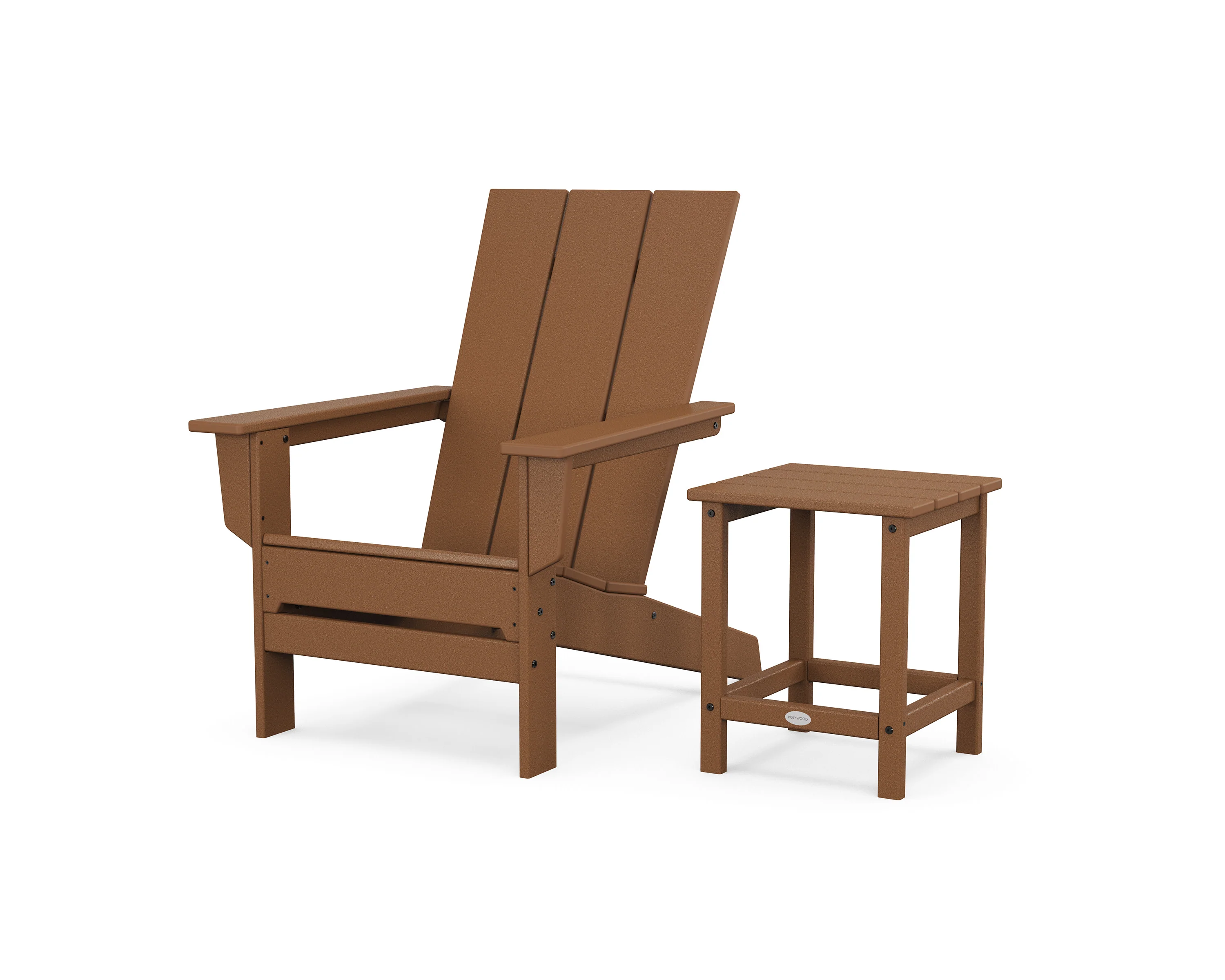 Modern Studio Adirondack Chair with Side Table - Image 2