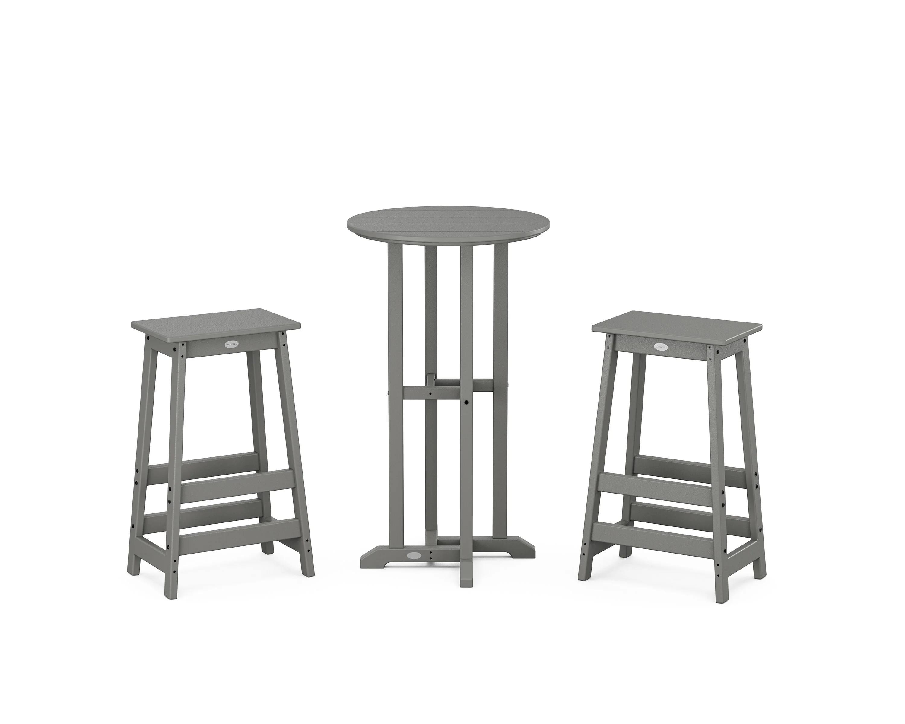 Modern Studio Bar Stool 3-Piece Bistro Set