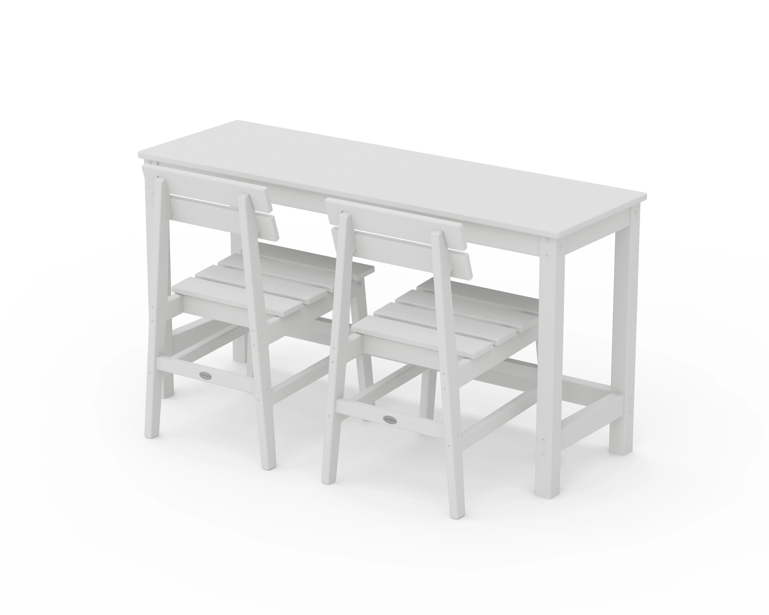 Modern Studio Plaza Chair 3-Piece Balcony Set - Image 3