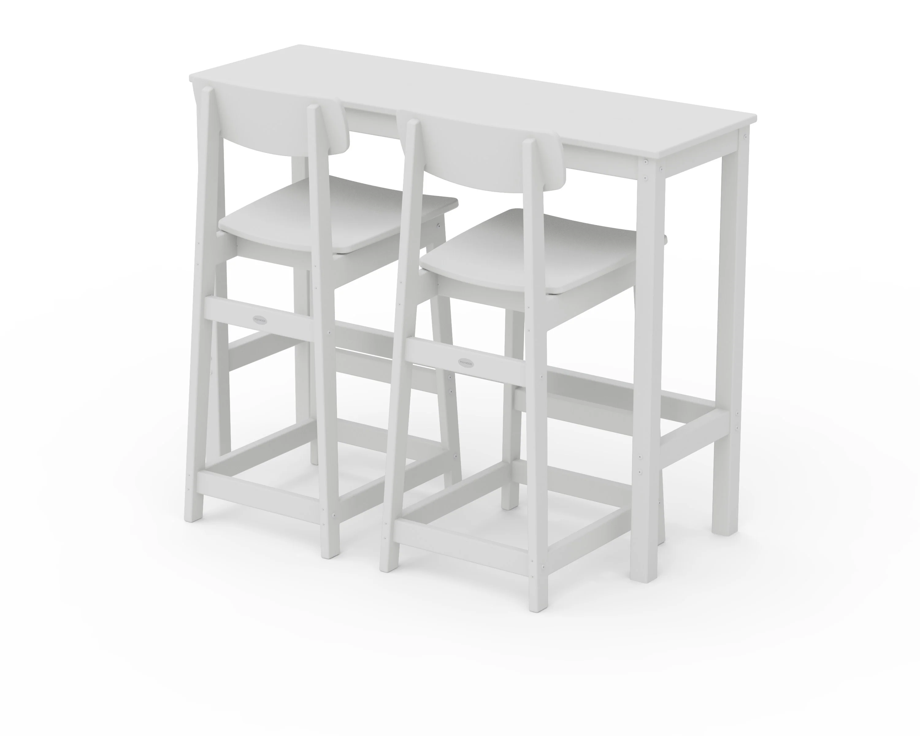 Modern Studio Urban Bar Chair 3-Piece Balcony Set - Image 4