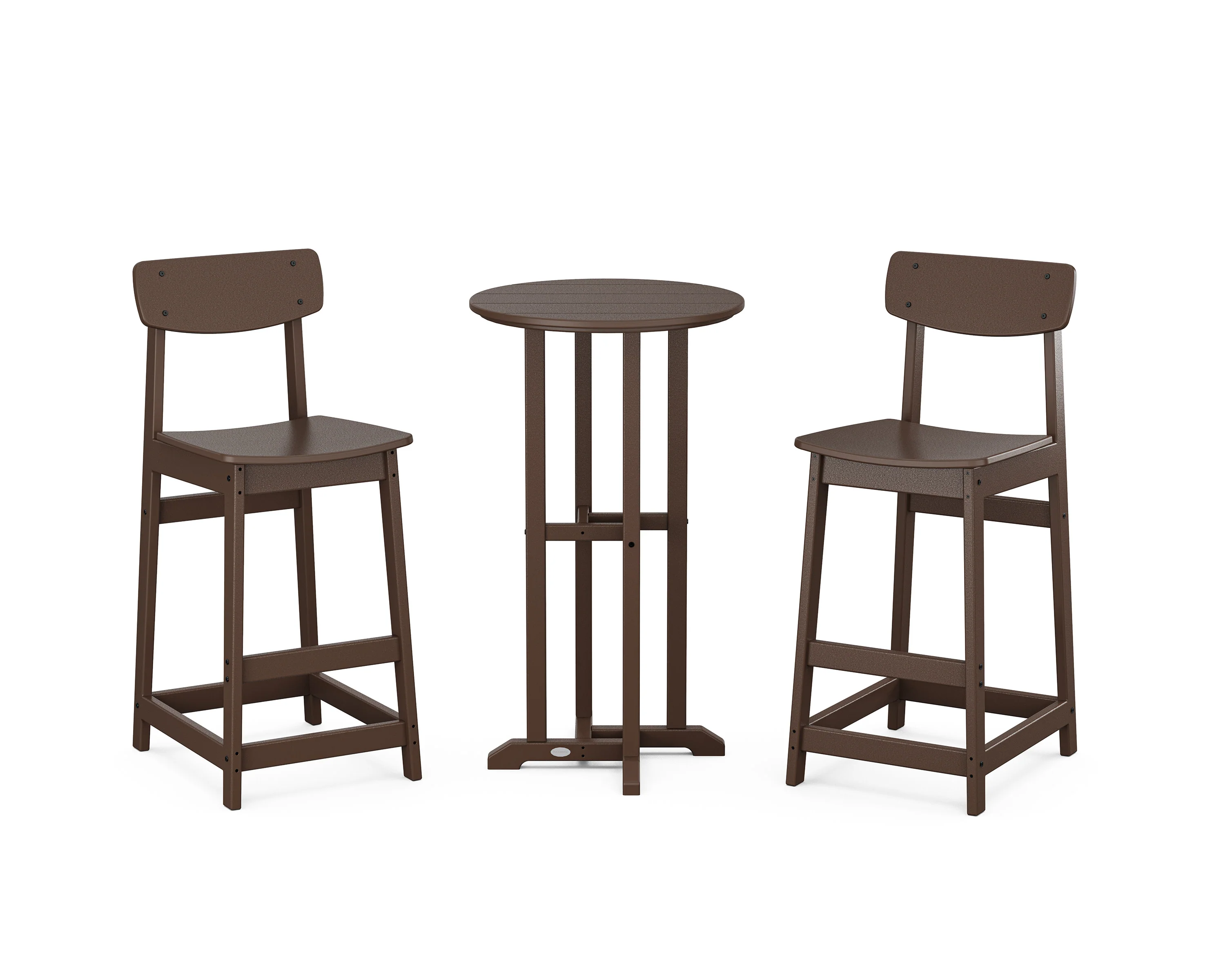 Modern Studio Urban Bar Chair 3-Piece Bistro Set - Image 9