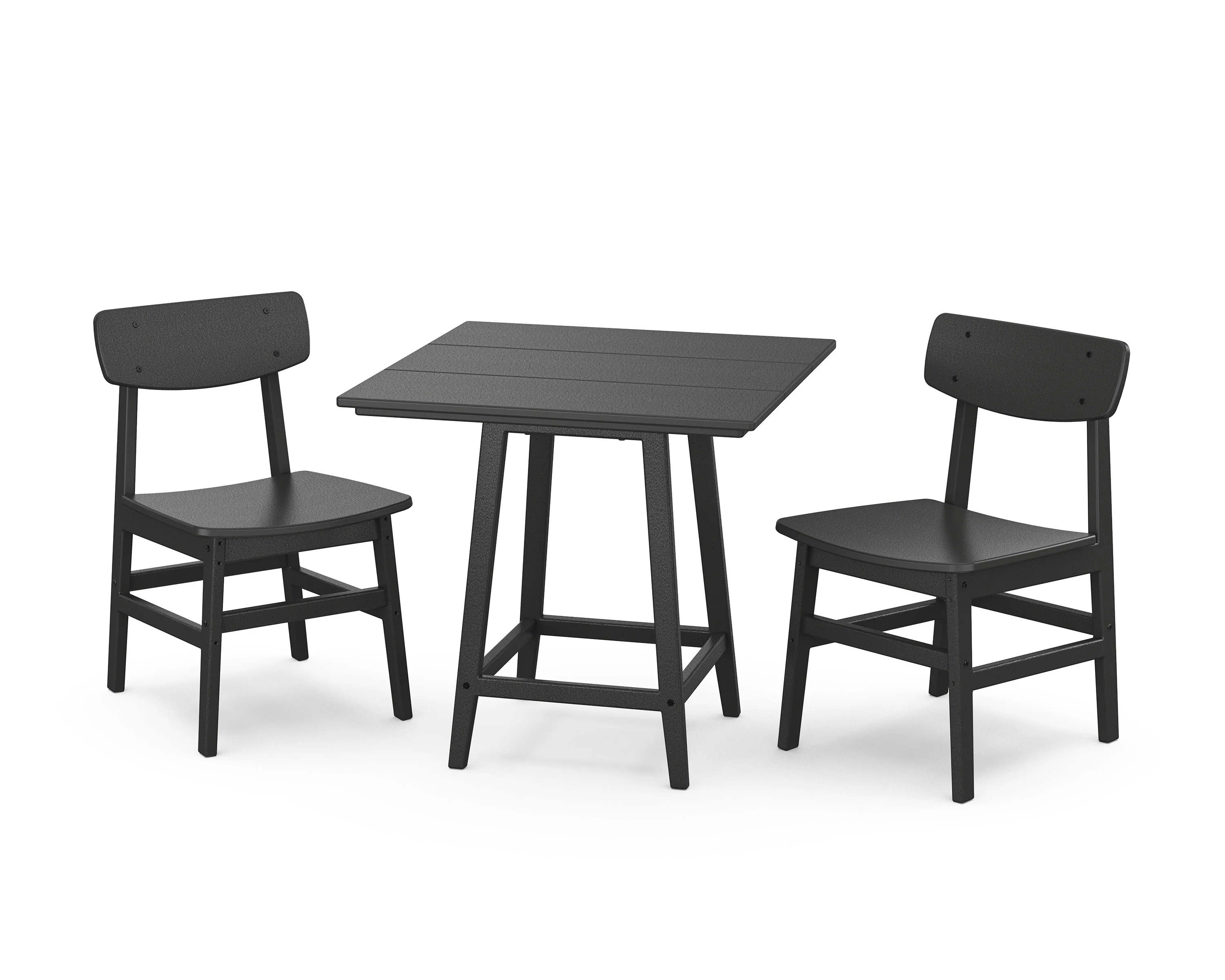 Modern Studio Urban Chair 3-Piece Bistro Dining Set - Image 4
