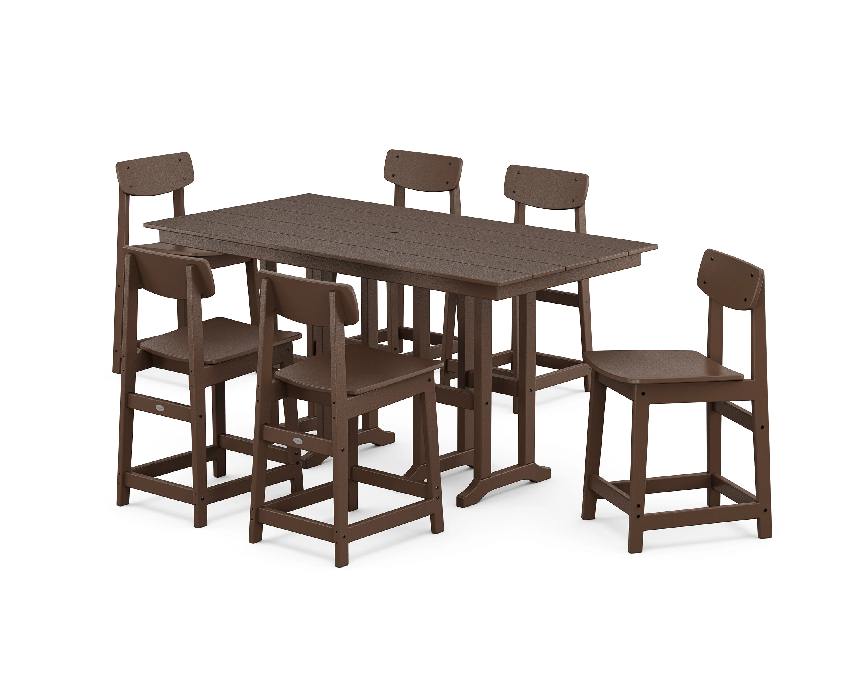 Modern Studio Urban Counter Chair 7-Piece Set - Image 5