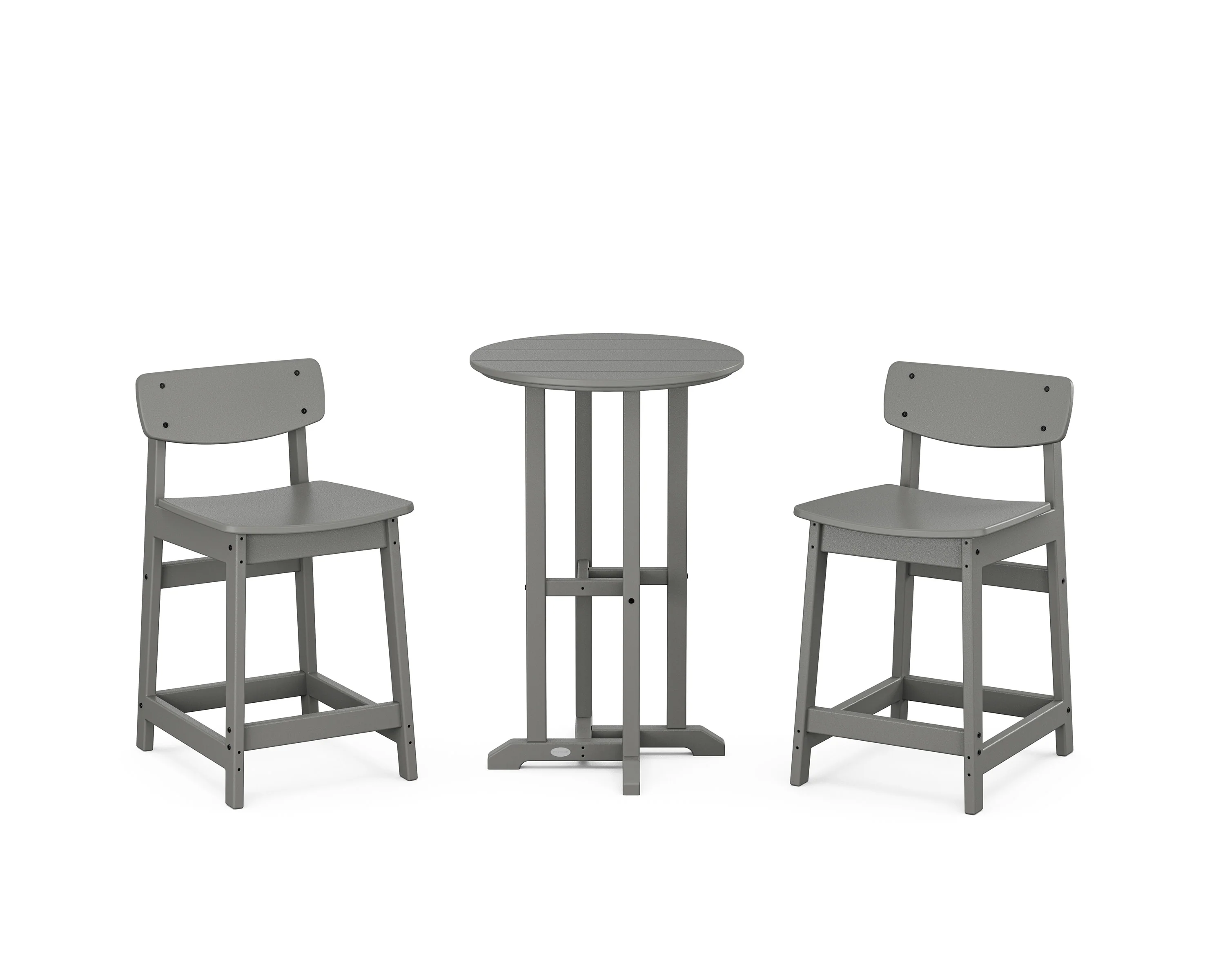 Modern Studio Urban Lowback 3-Piece Bistro Counter Set