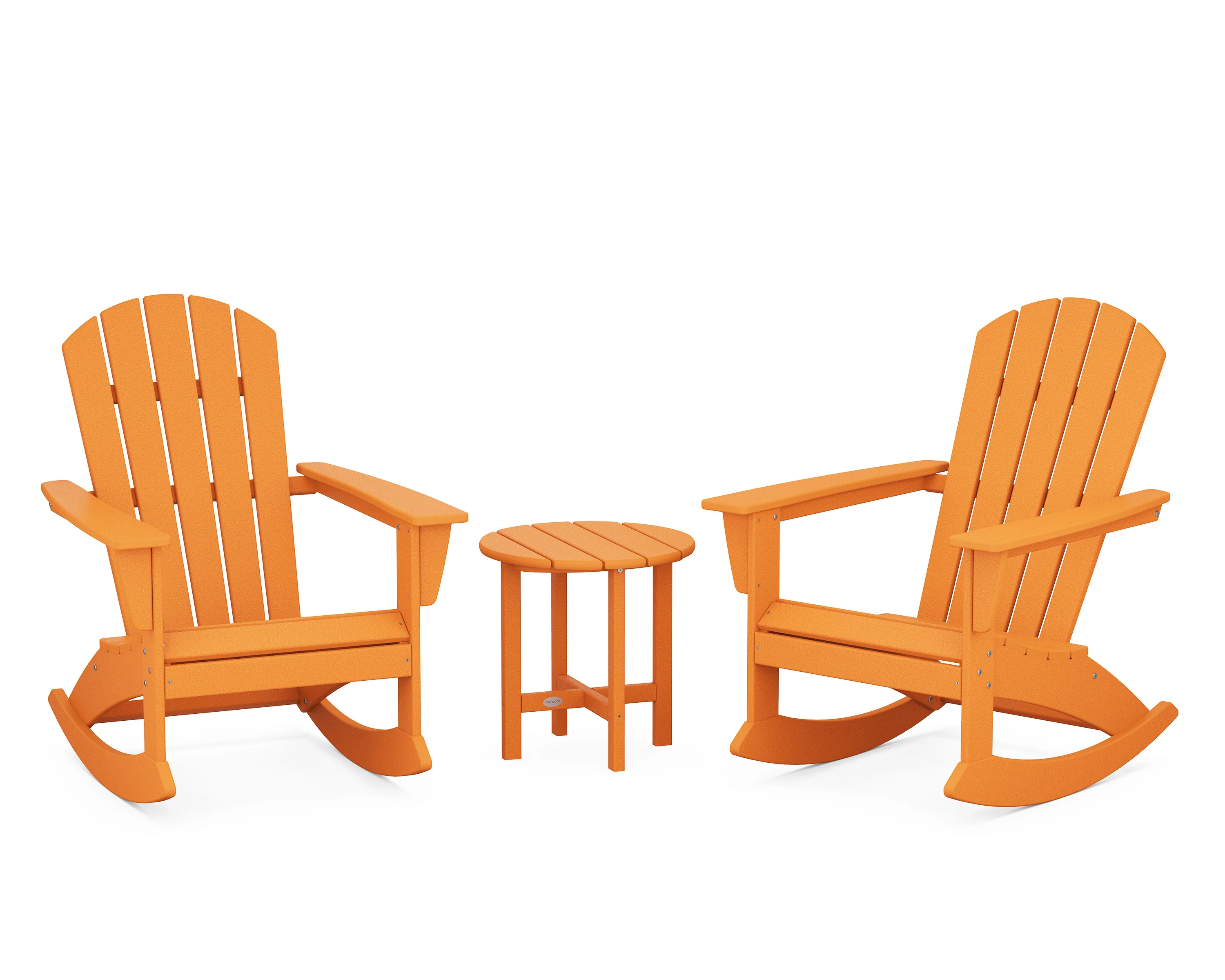 Nautical 3-Piece Adirondack Rocking Chair Set - Image 11
