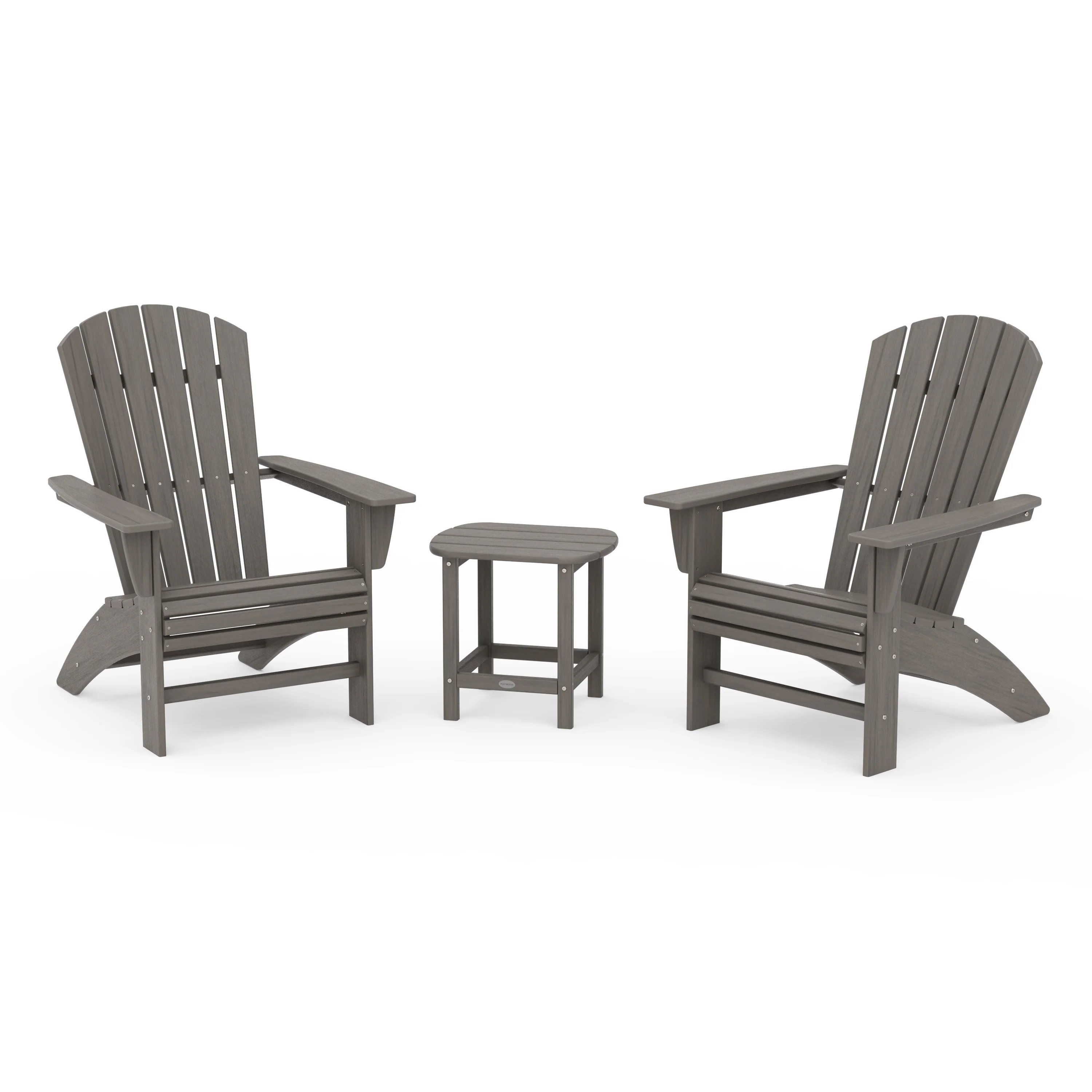 Nautical 3-Piece Curveback Adirondack Set - Image 11