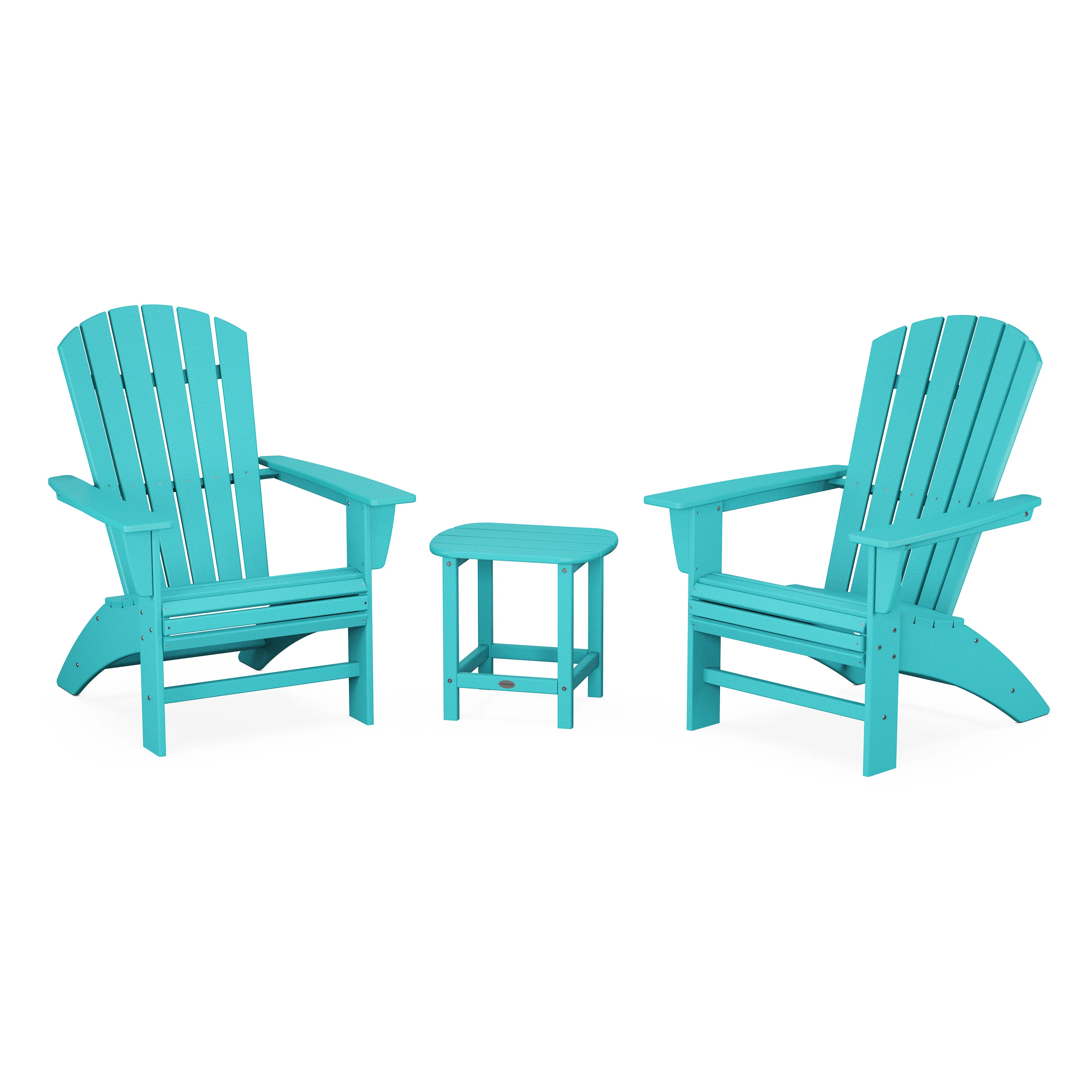 Nautical 3-Piece Curveback Adirondack Set - Image 13