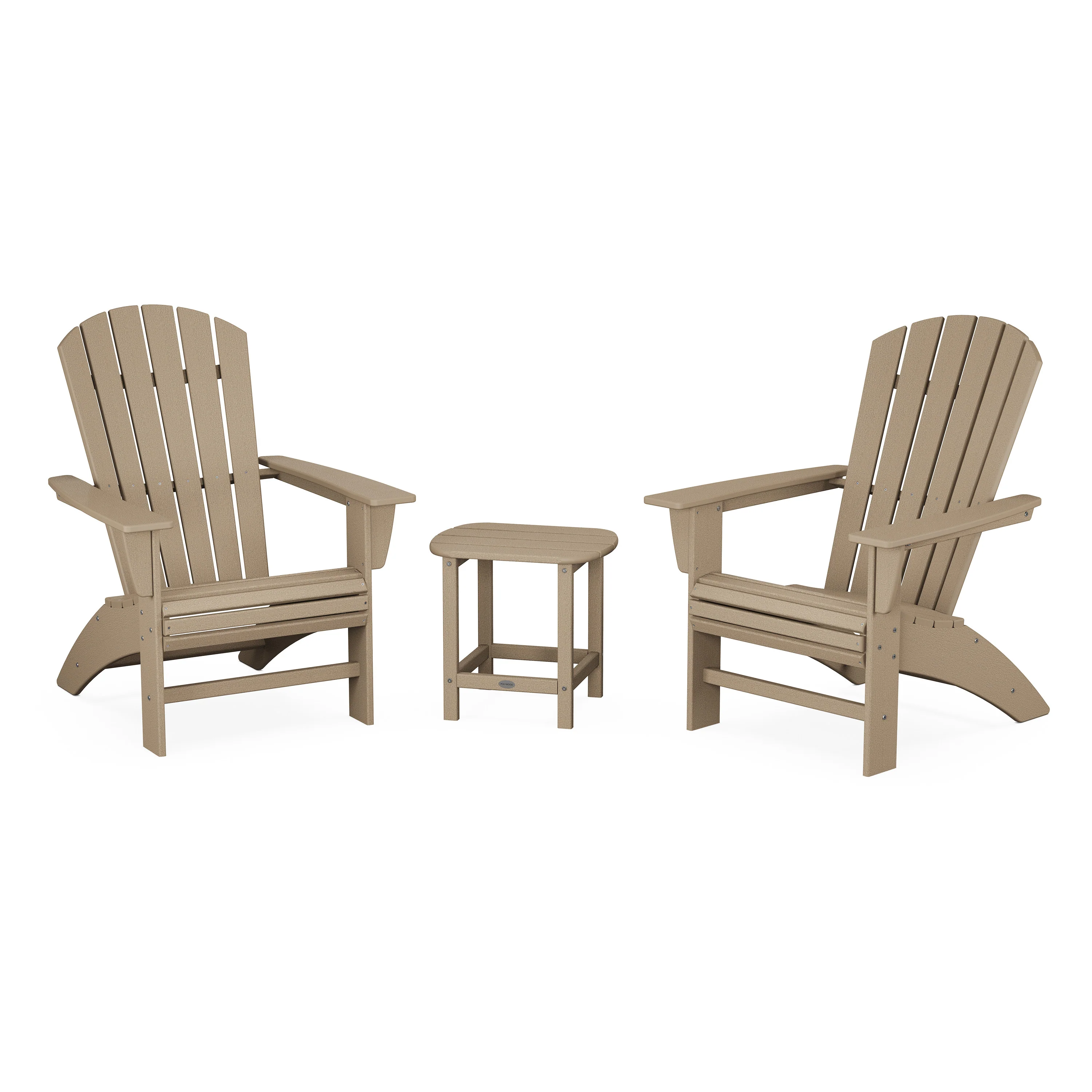 Nautical 3-Piece Curveback Adirondack Set - Image 15