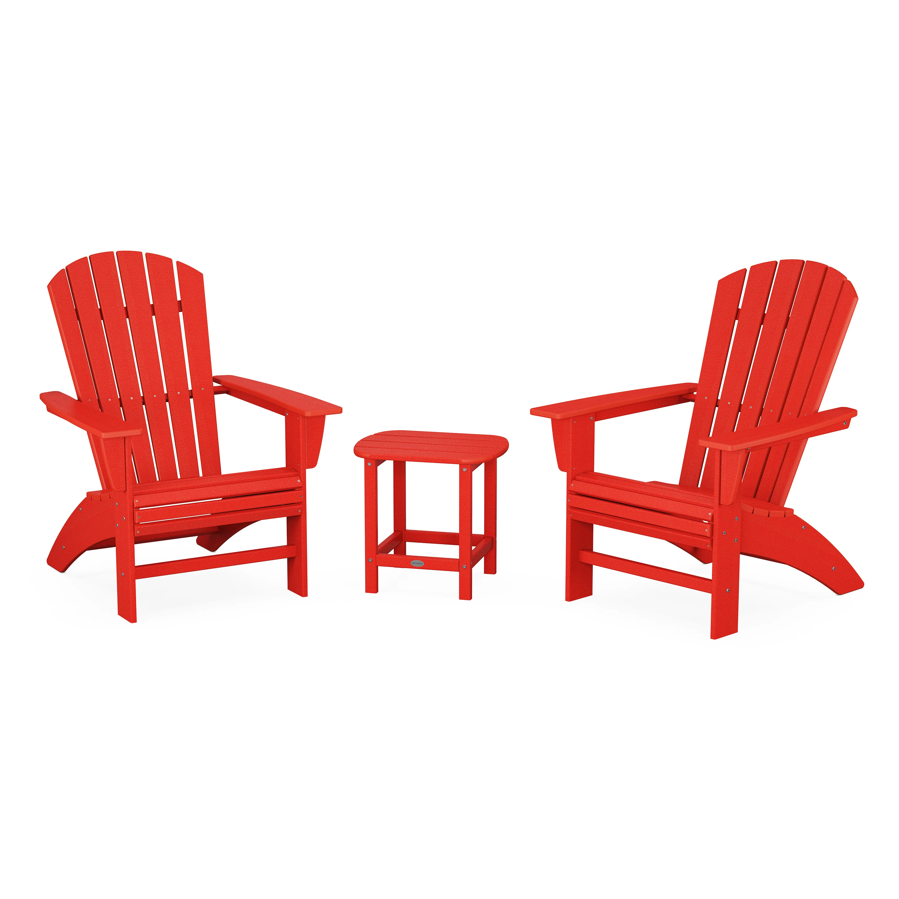 Nautical 3-Piece Curveback Adirondack Set - Image 20