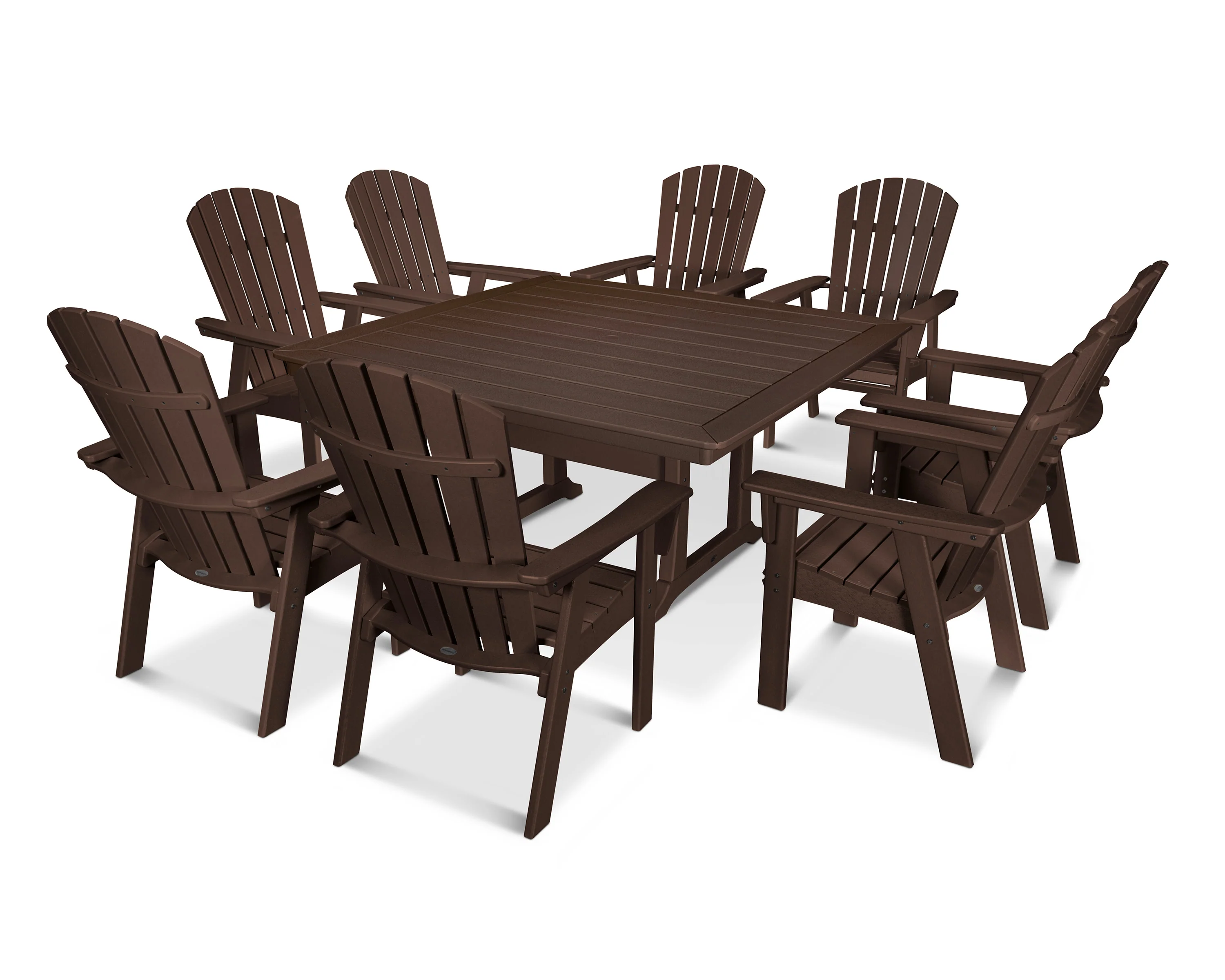Nautical Adirondack 9-Piece Trestle Dining Set - Image 10