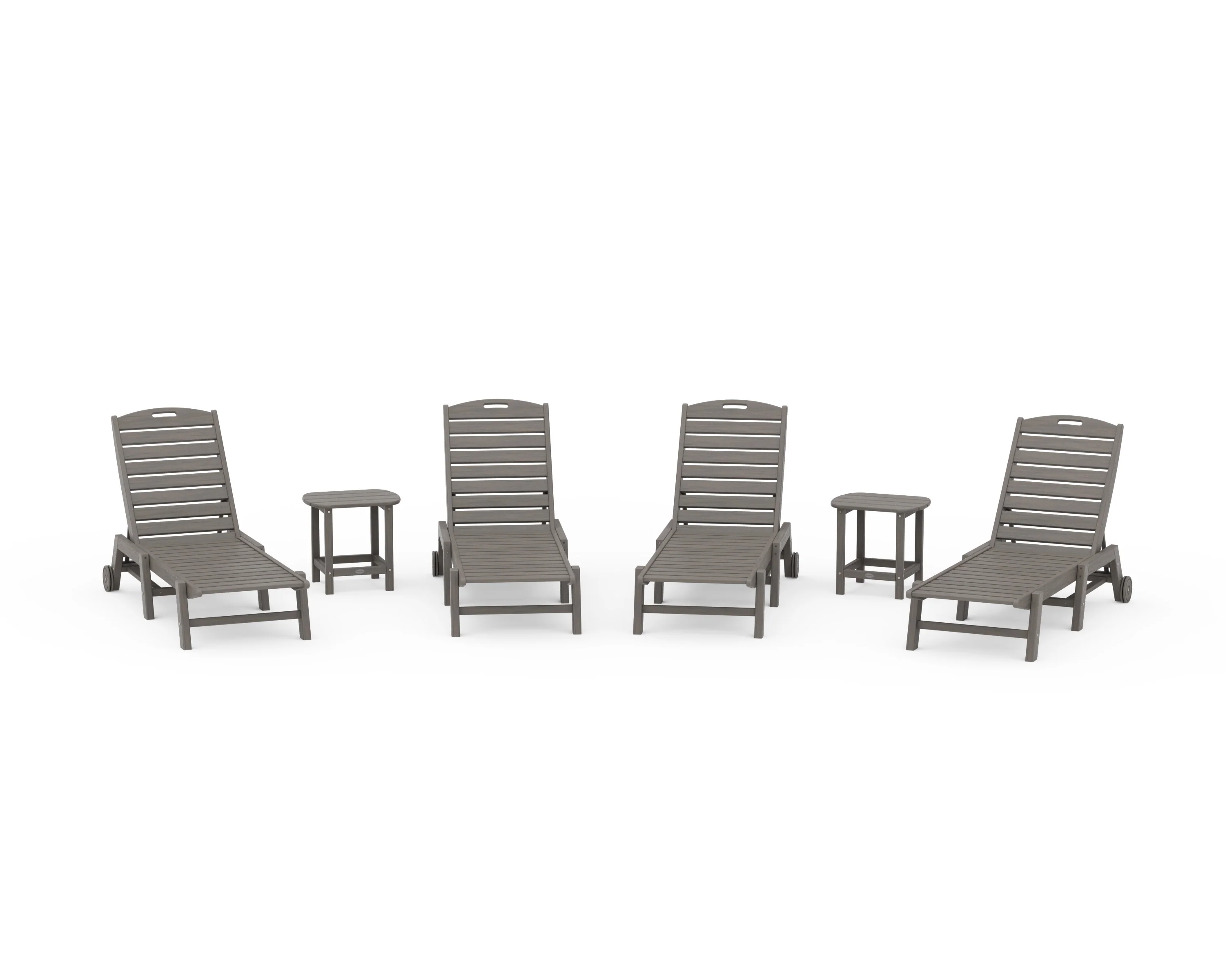 Nautical Chaise 6-Piece Set with Wheels - Image 11