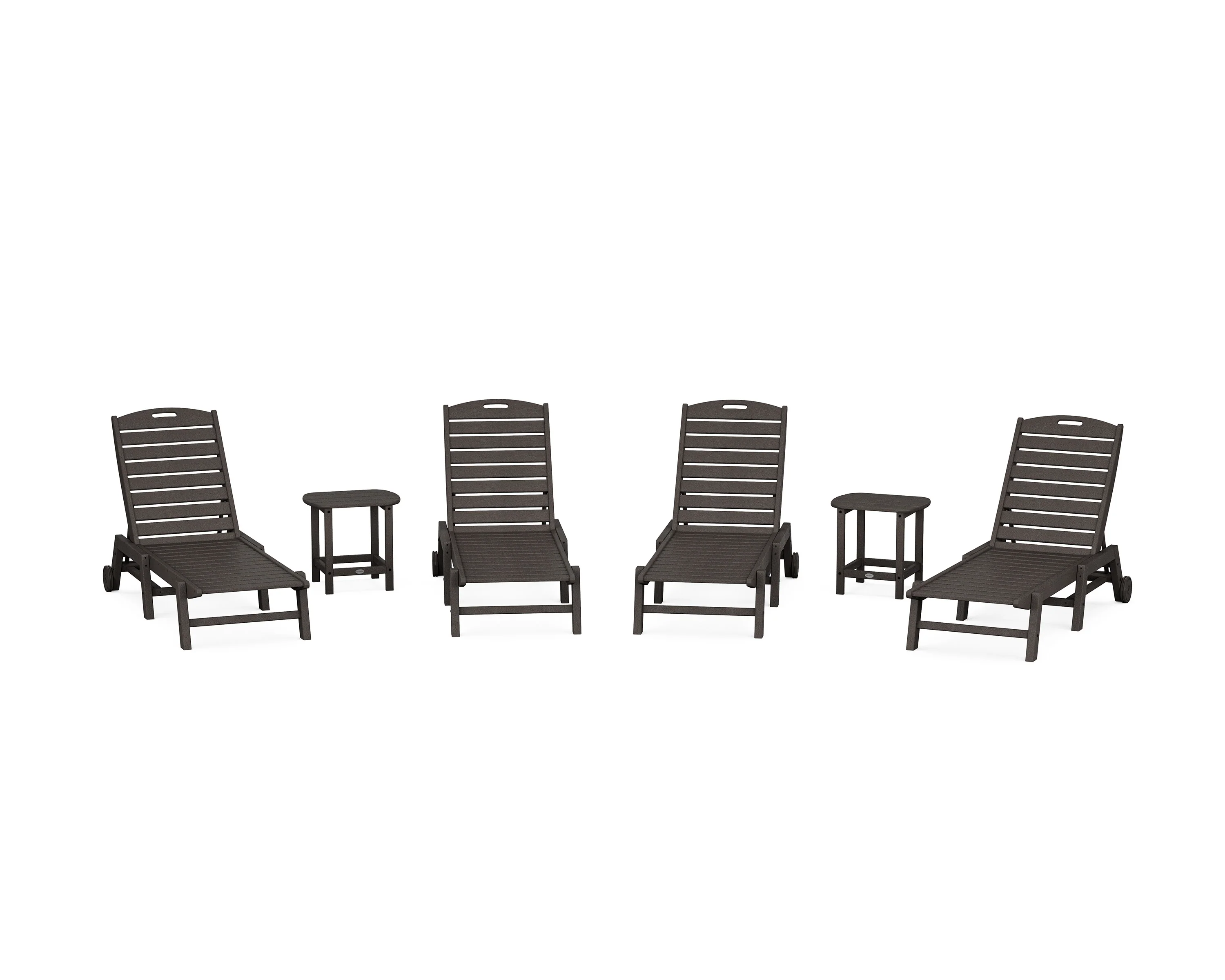 Nautical Chaise 6-Piece Set with Wheels - Image 5