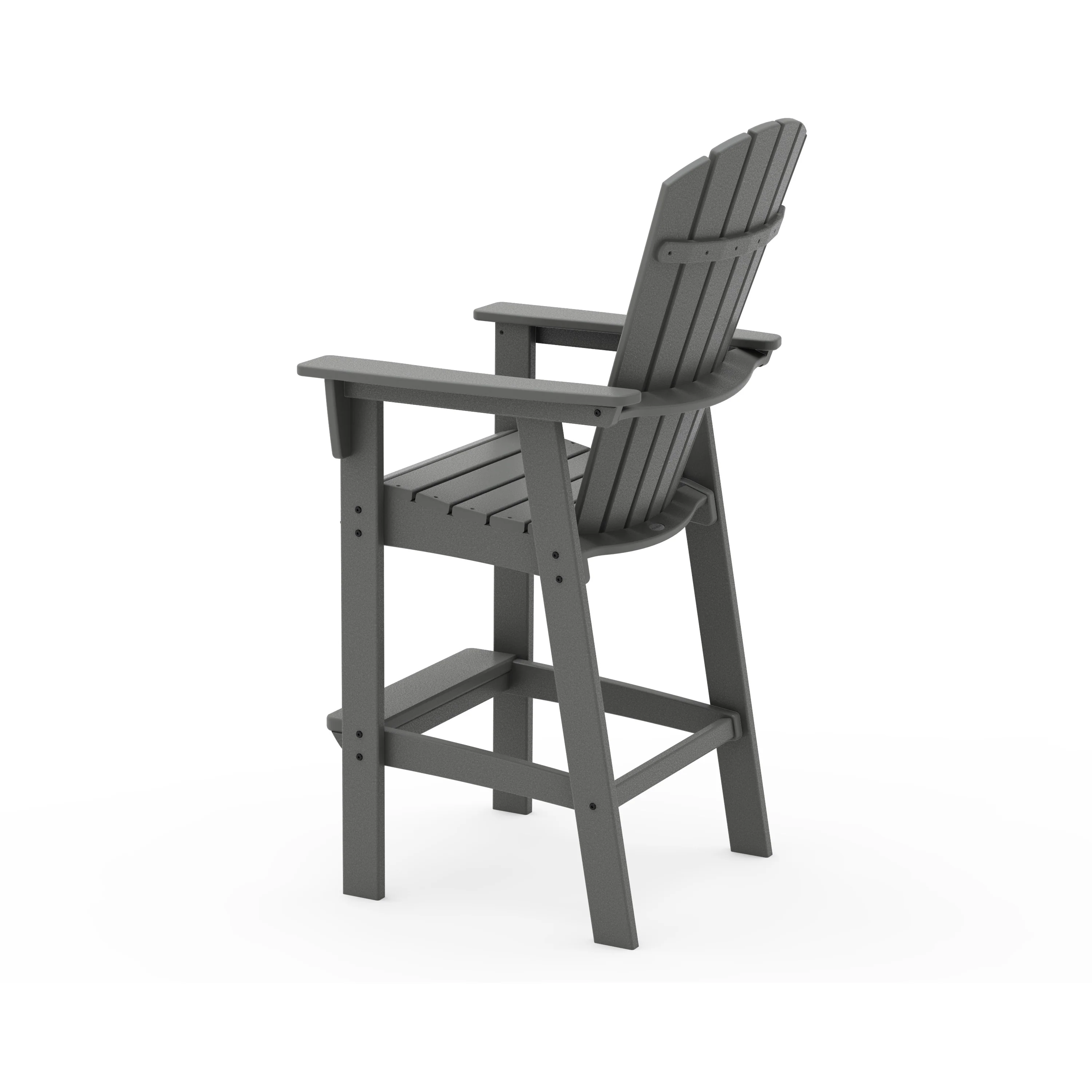 Nautical Curveback Adirondack Bar Chair - Image 2
