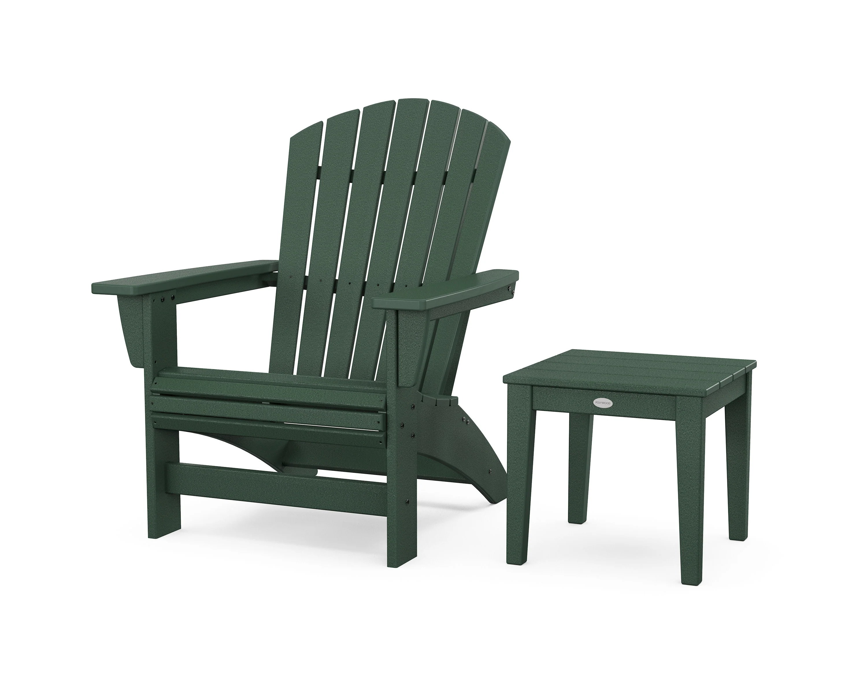 Nautical Grand Adirondack Chair with Side Table - Image 14