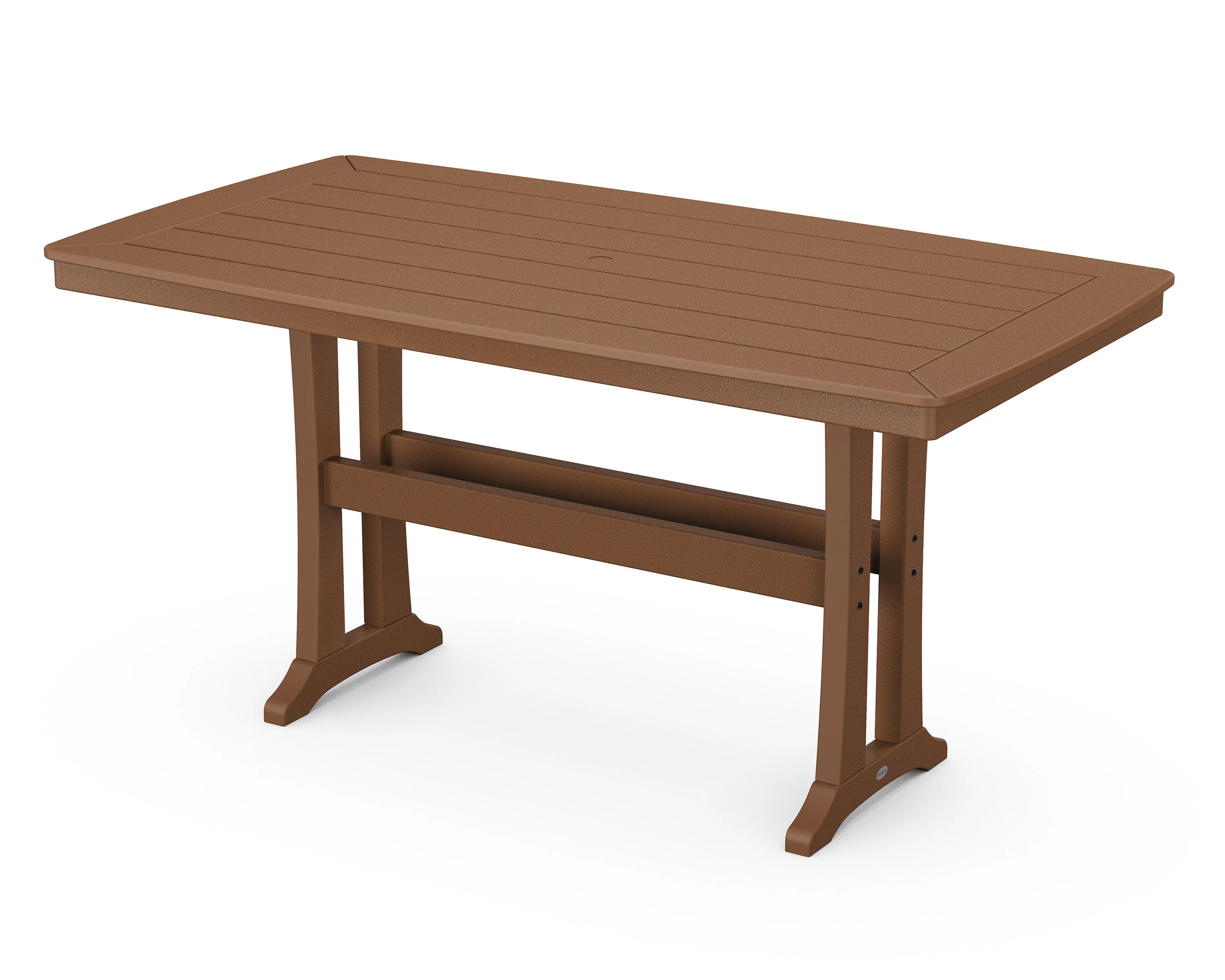 Nautical Trestle 38" x 73" Counter Table - Image 6