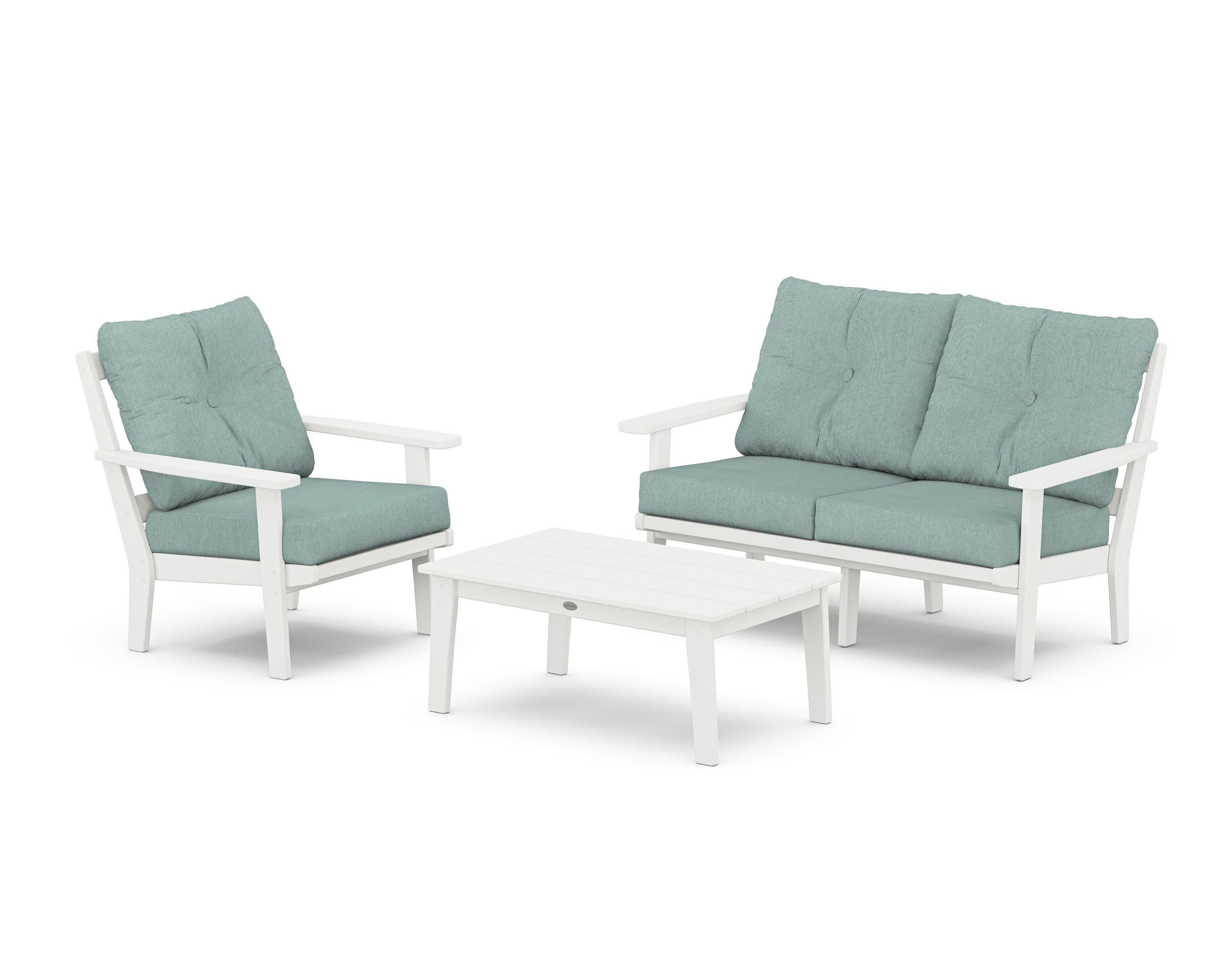 Oxford 3-Piece Deep Seating Set with Loveseat - Image 101
