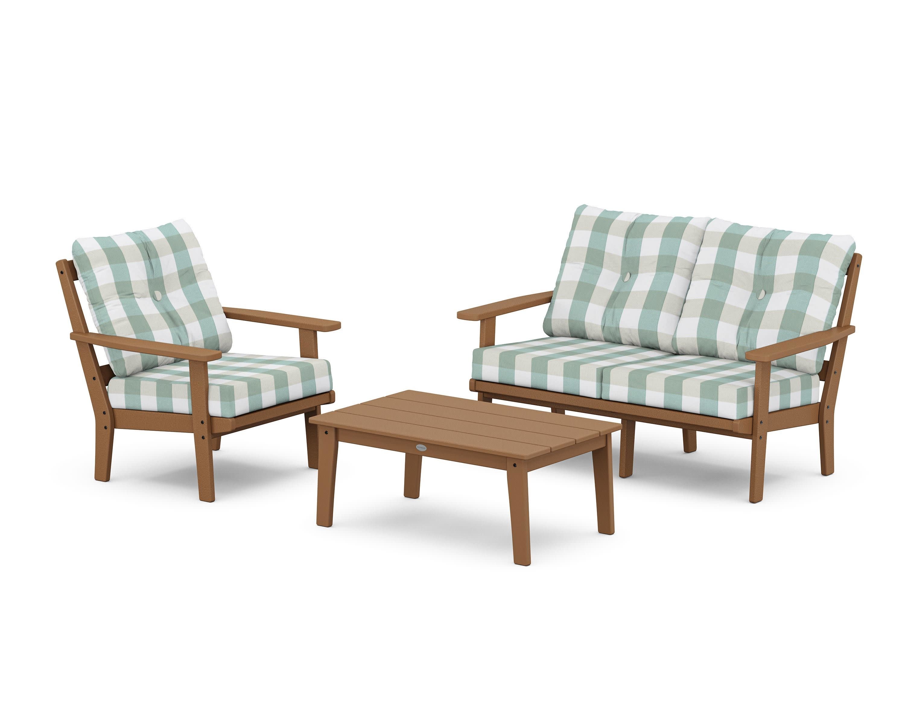 Oxford 3-Piece Deep Seating Set with Loveseat - Image 103