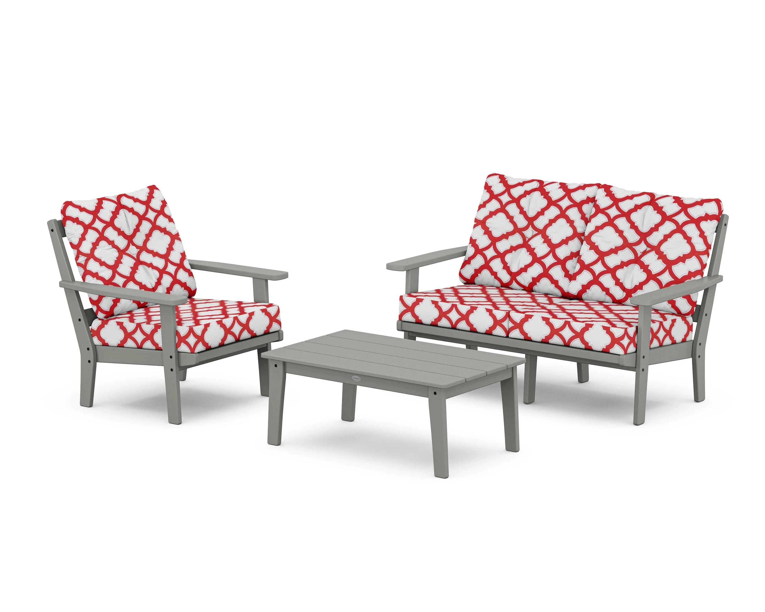 Oxford 3-Piece Deep Seating Set with Loveseat - Image 116