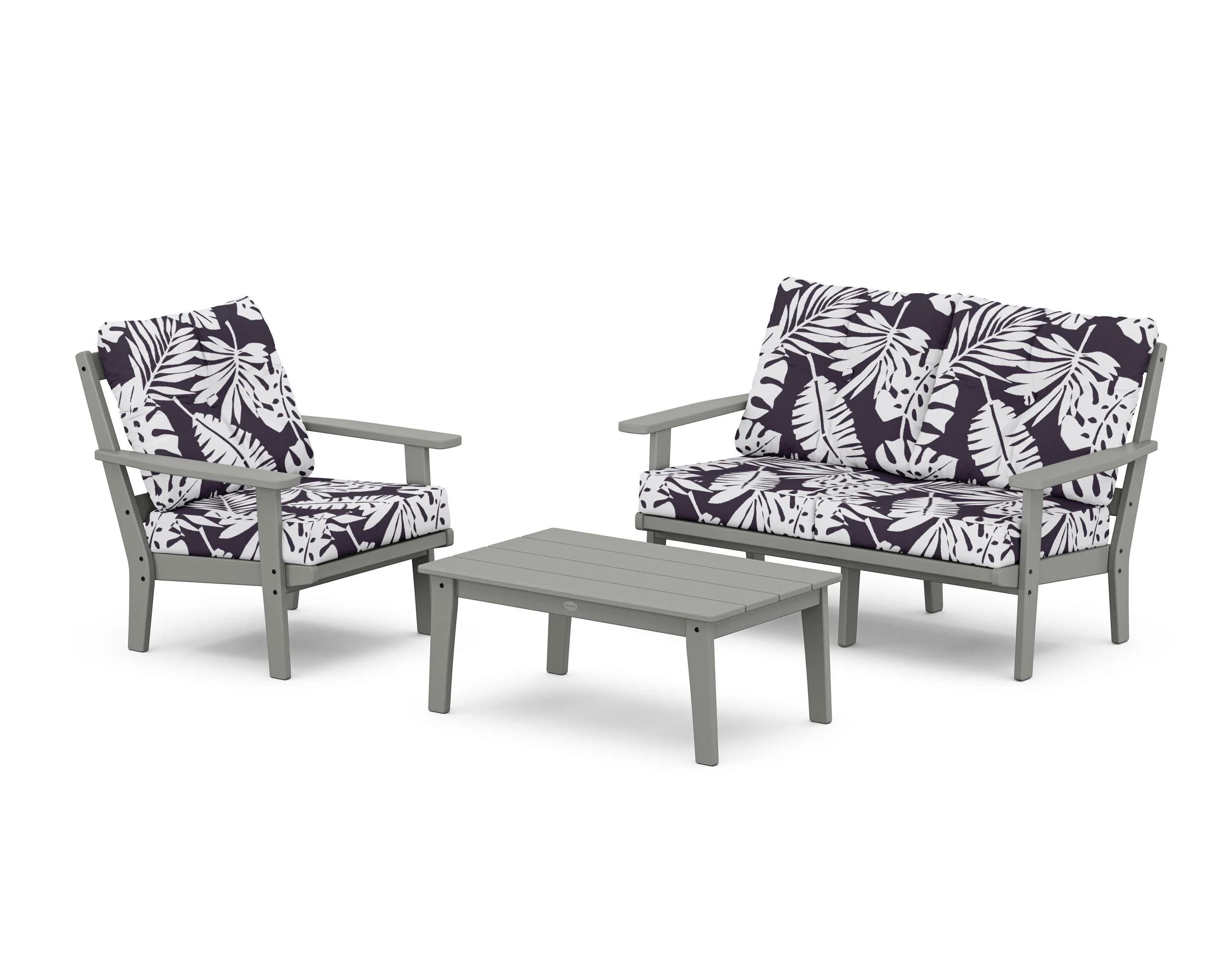 Oxford 3-Piece Deep Seating Set with Loveseat - Image 119
