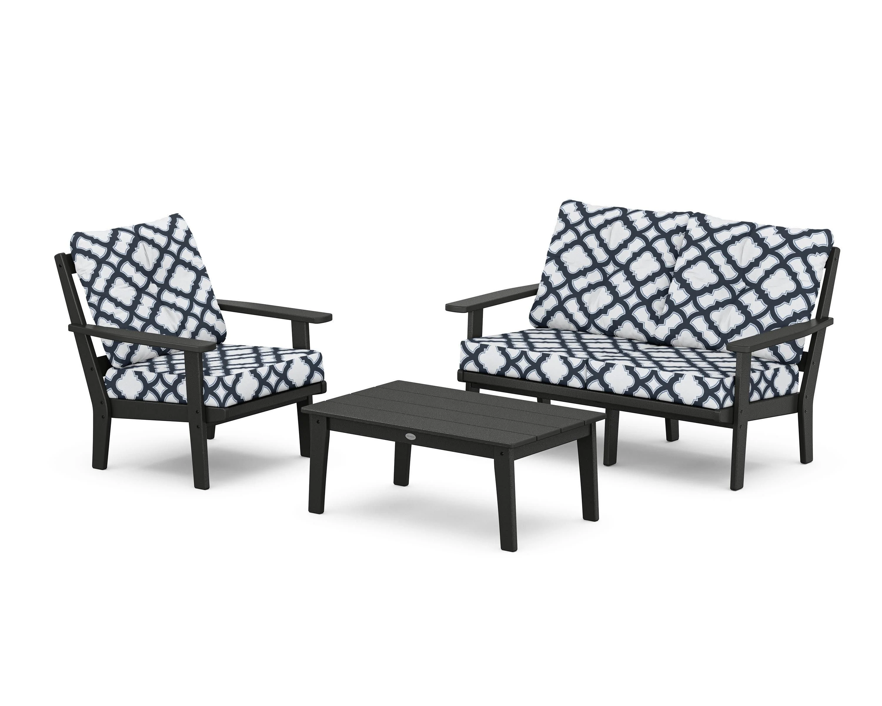 Oxford 3-Piece Deep Seating Set with Loveseat - Image 120