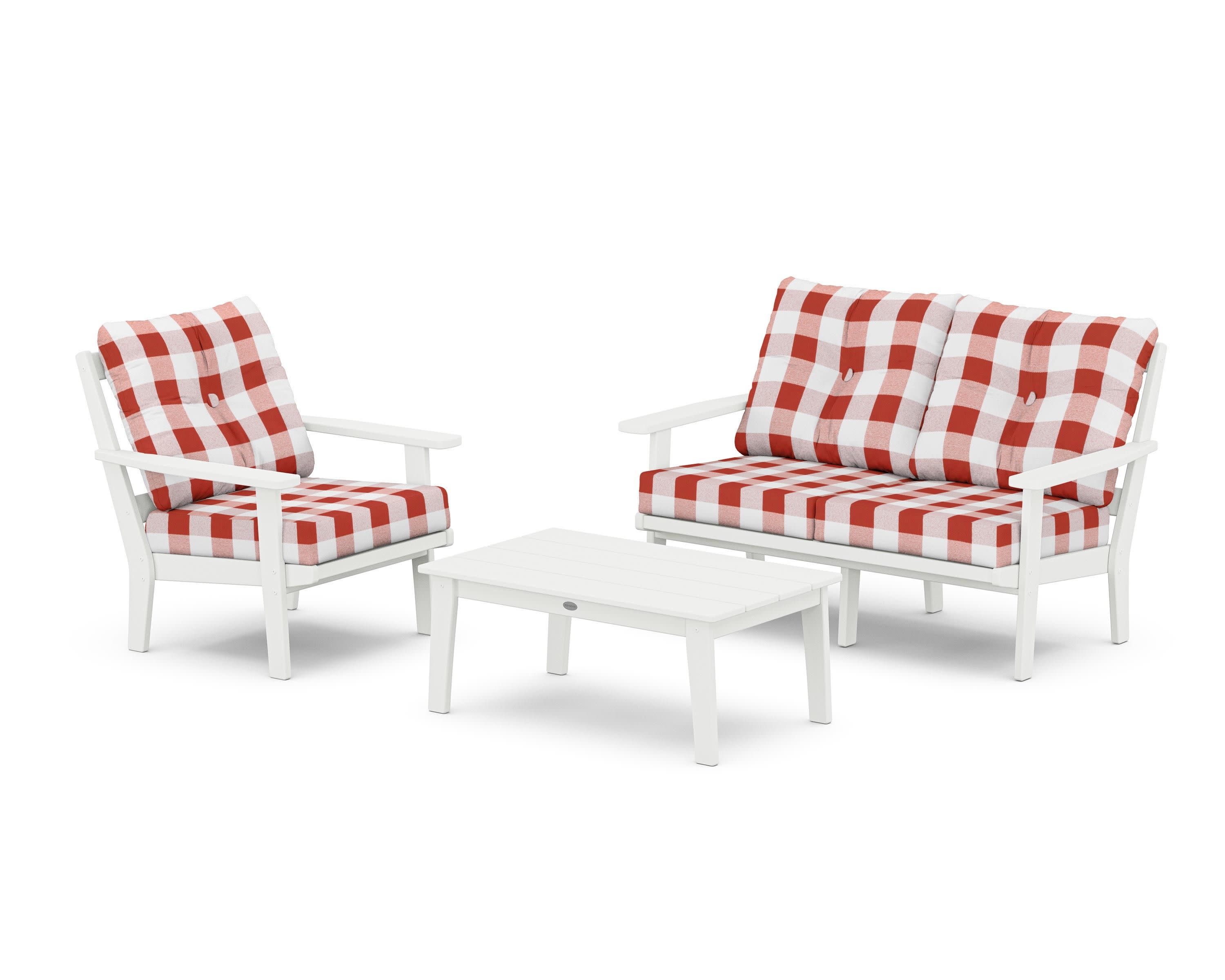 Oxford 3-Piece Deep Seating Set with Loveseat - Image 127