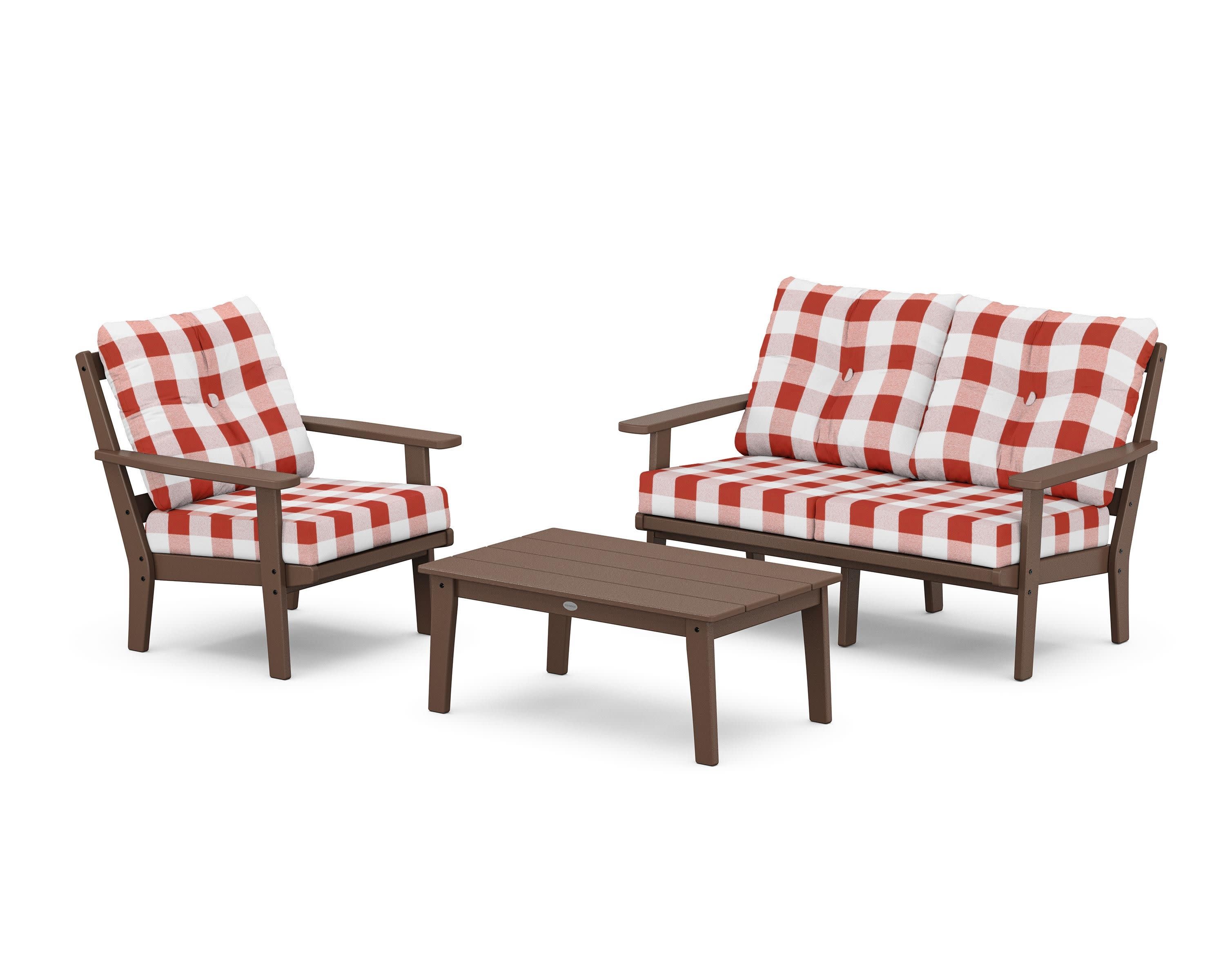 Oxford 3-Piece Deep Seating Set with Loveseat - Image 134