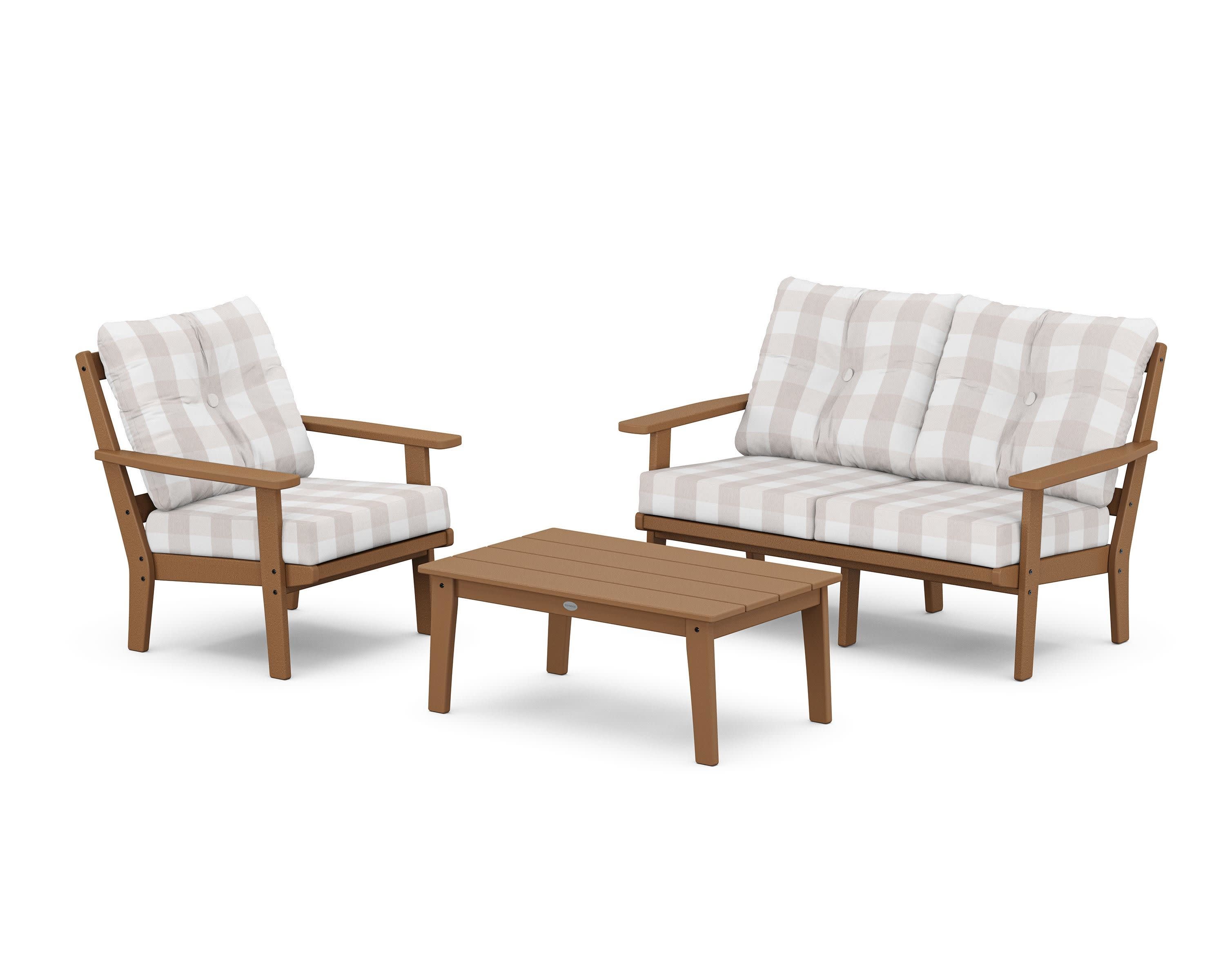 Oxford 3-Piece Deep Seating Set with Loveseat - Image 136