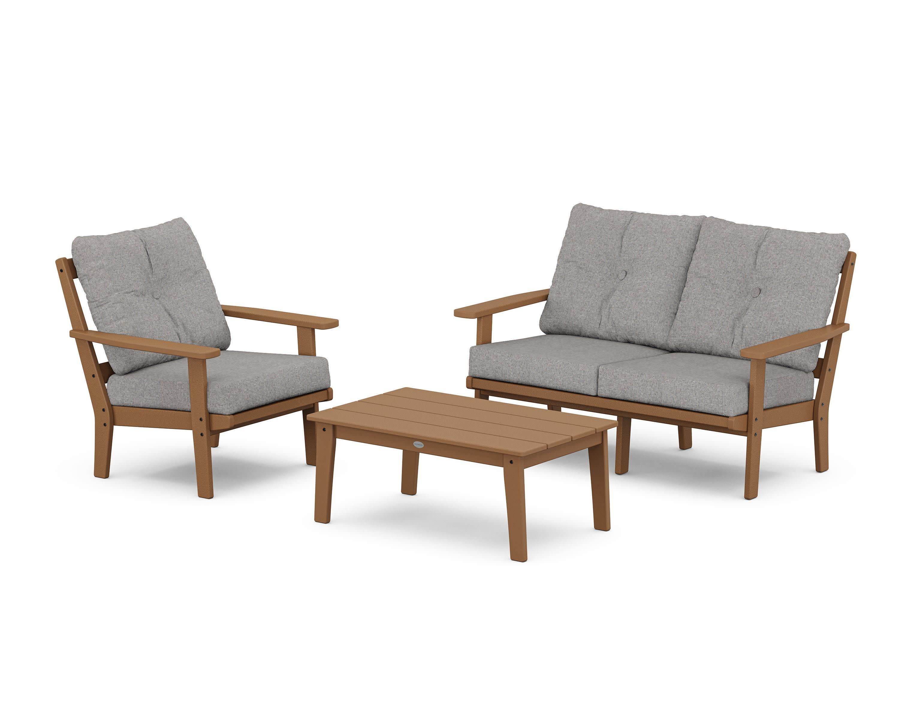 Oxford 3-Piece Deep Seating Set with Loveseat - Image 149