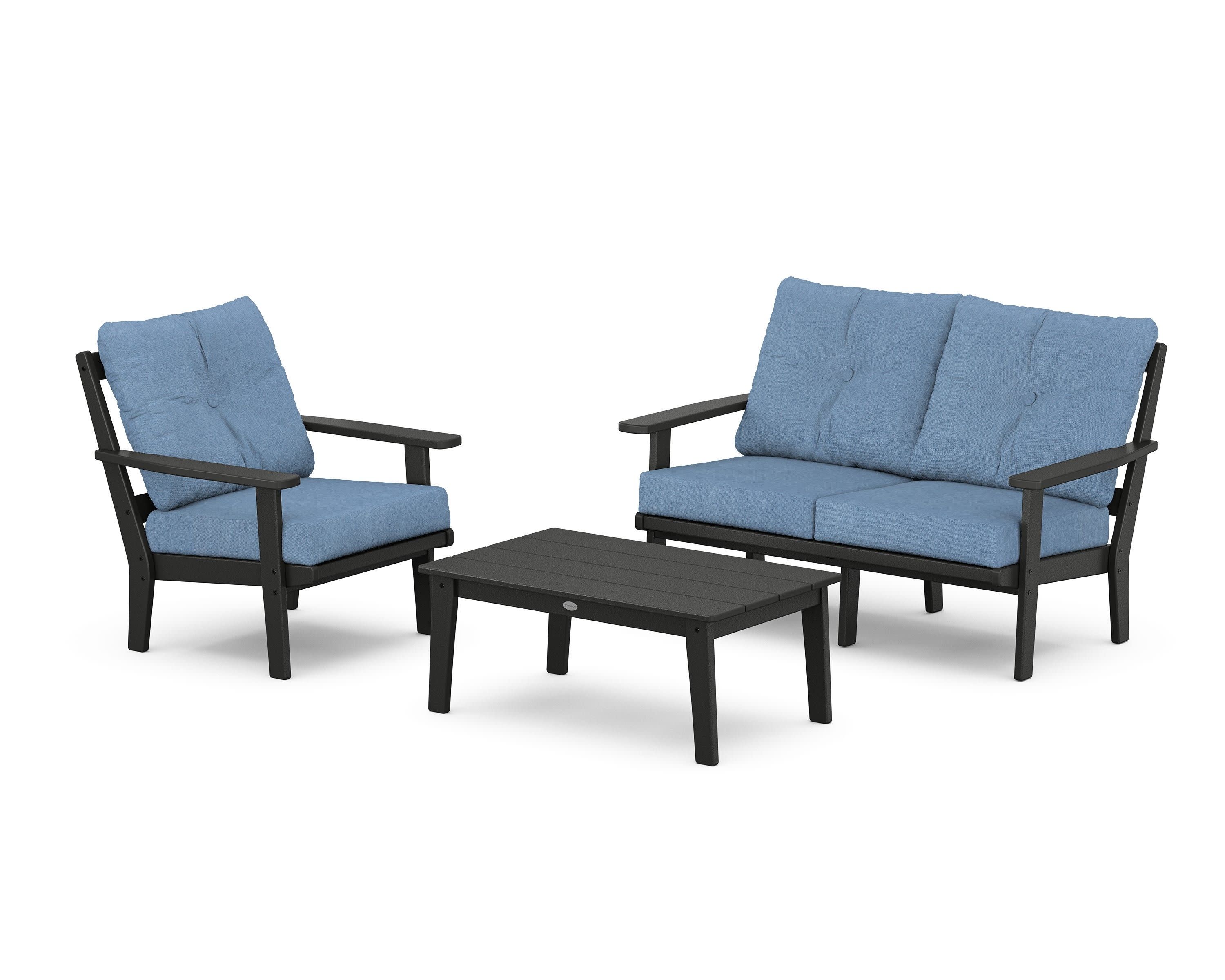 Oxford 3-Piece Deep Seating Set with Loveseat - Image 152