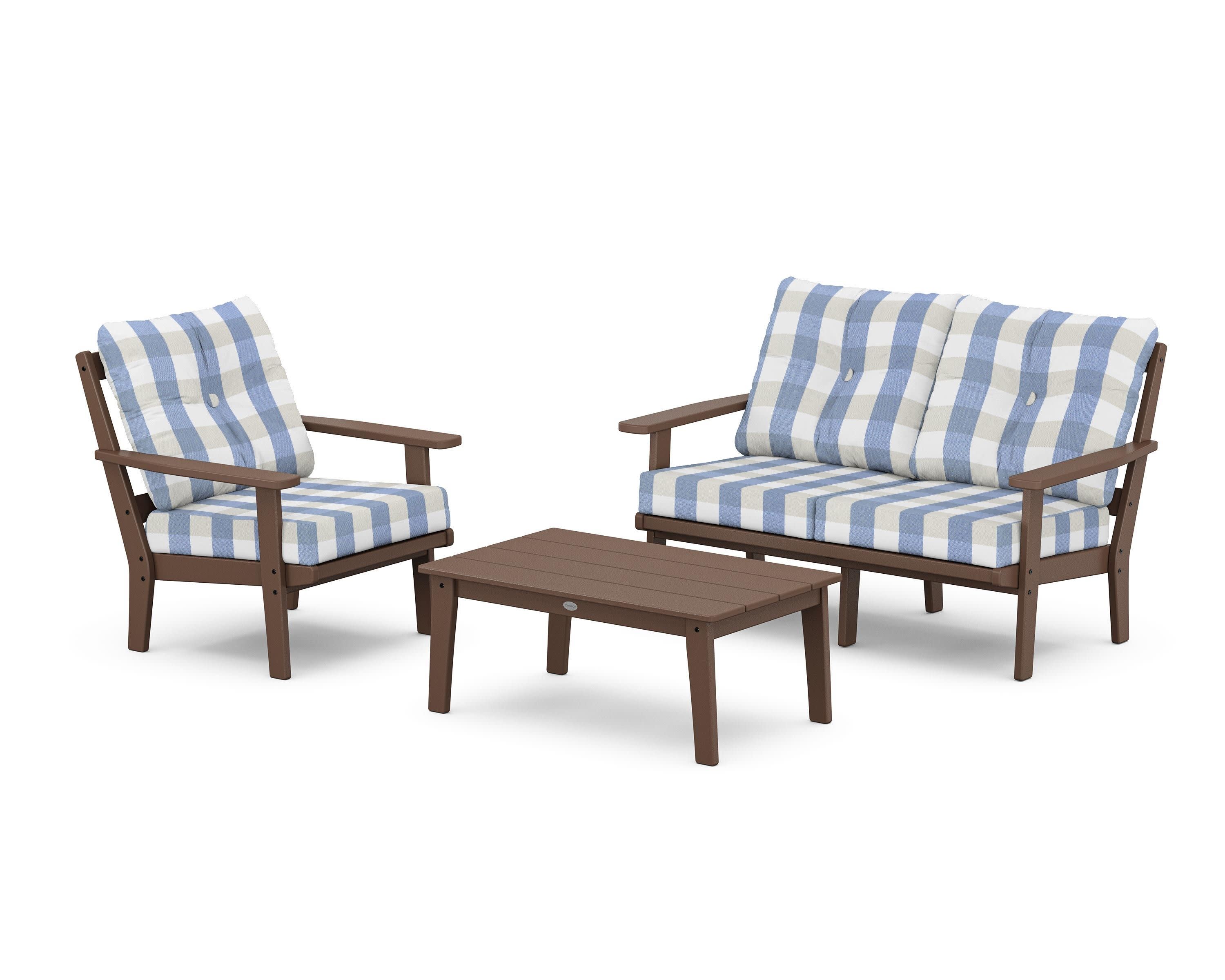 Oxford 3-Piece Deep Seating Set with Loveseat - Image 160