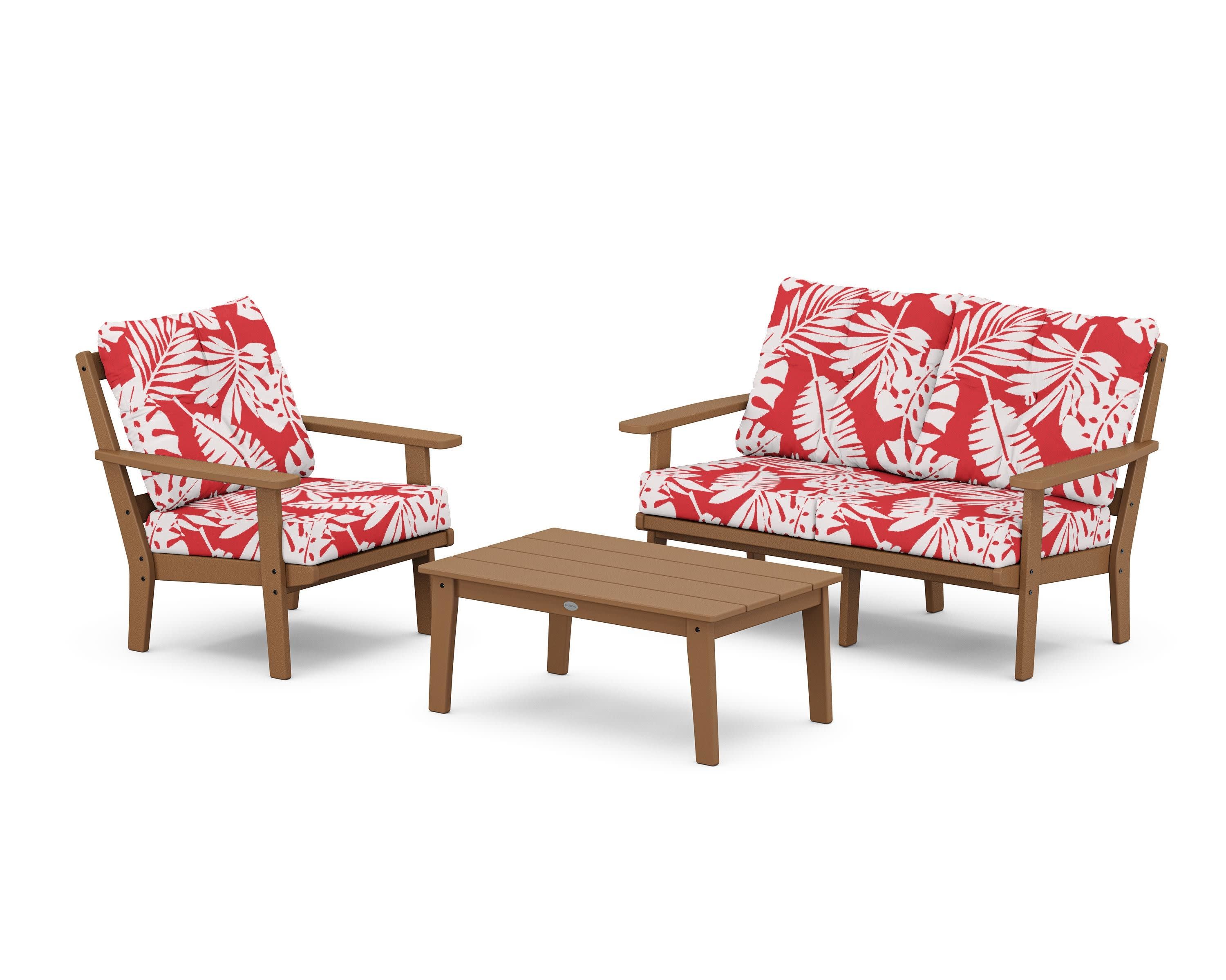 Oxford 3-Piece Deep Seating Set with Loveseat - Image 168