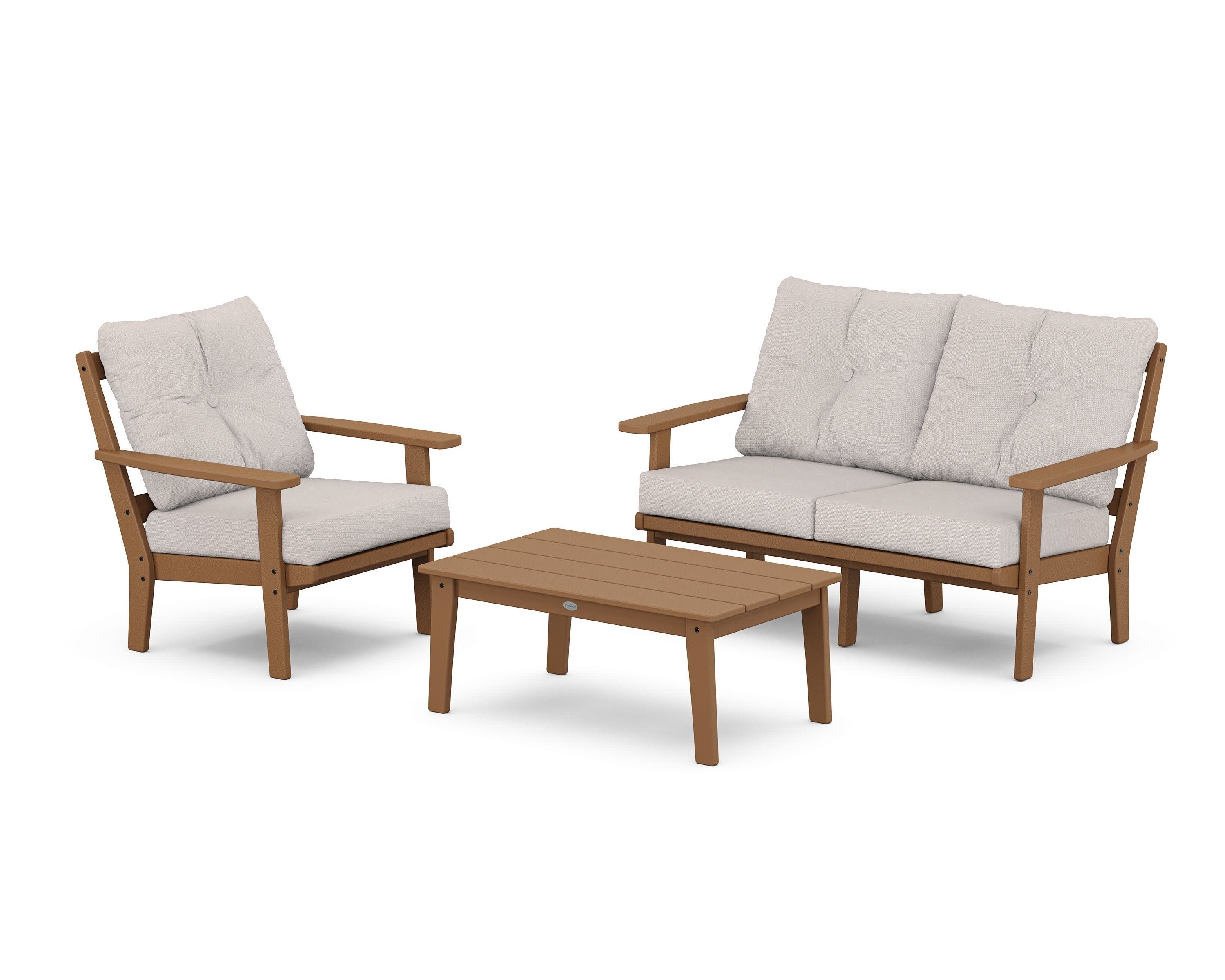 Oxford 3-Piece Deep Seating Set with Loveseat - Image 175