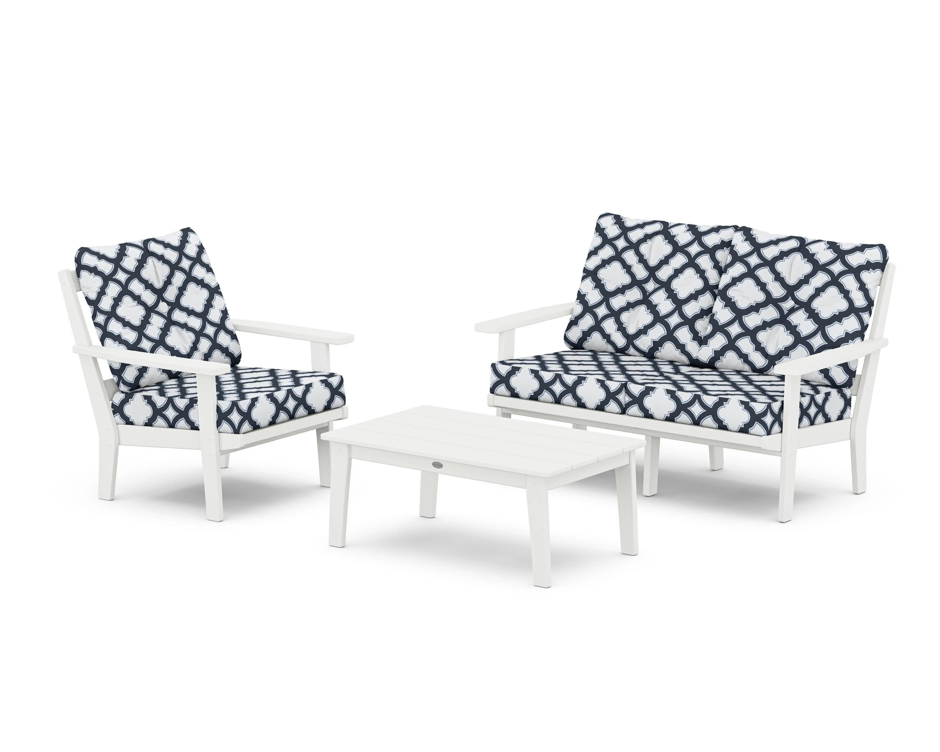 Oxford 3-Piece Deep Seating Set with Loveseat - Image 188